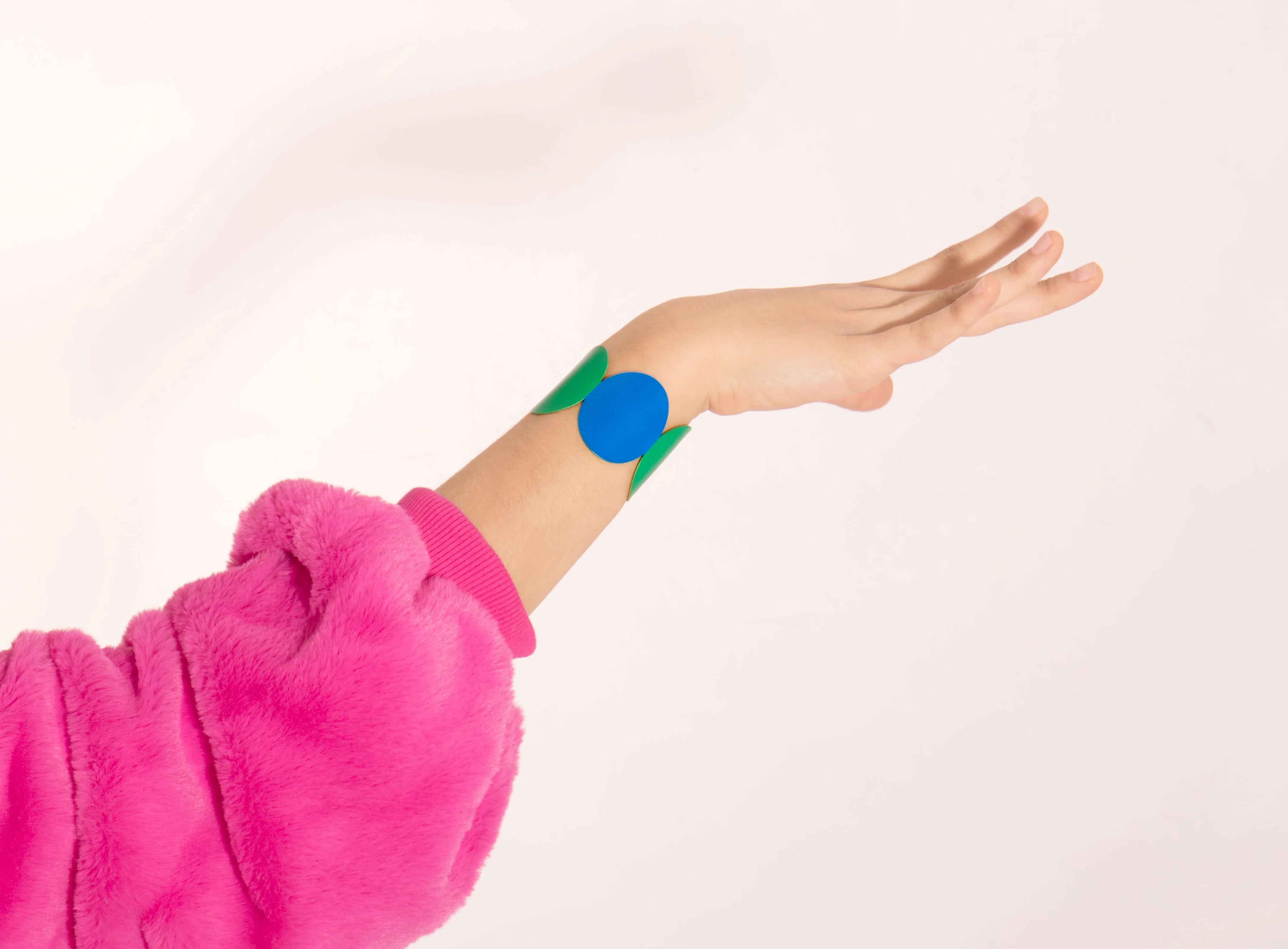 PULSERA TOPOS AZ/VD - Agatha Ruiz de la Prada