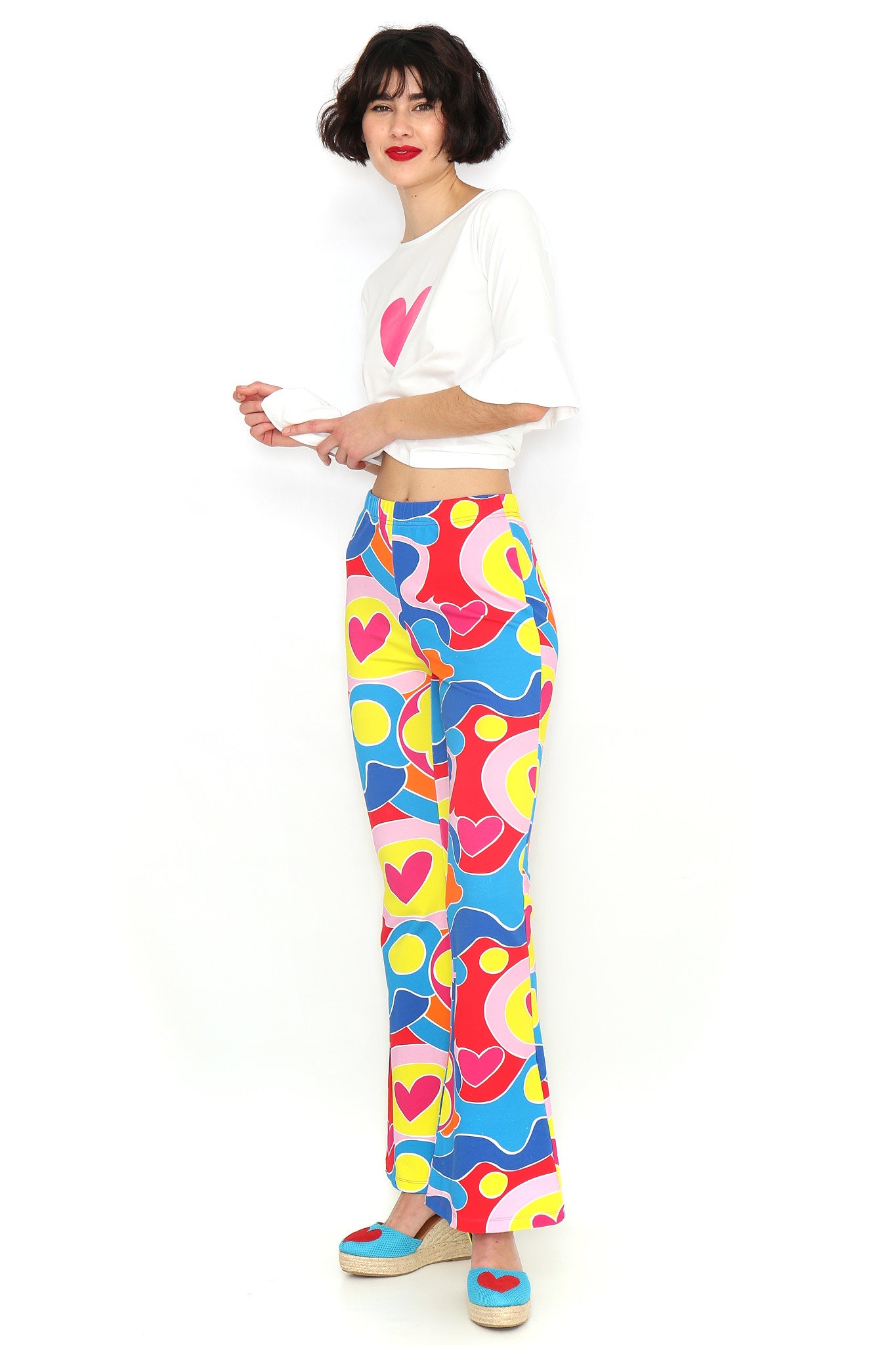 PANTALON MULTICOLOR FLARE