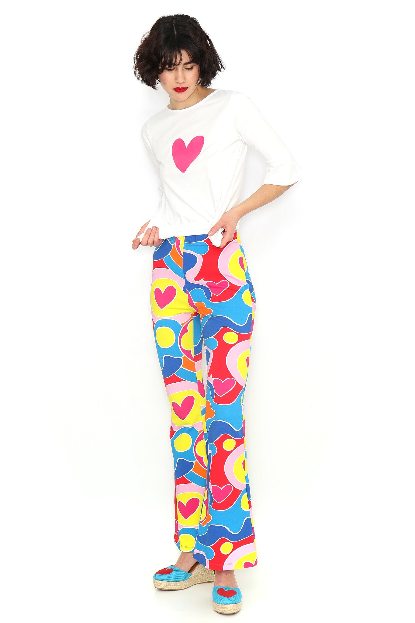 PANTALON MULTICOLOR FLARE
