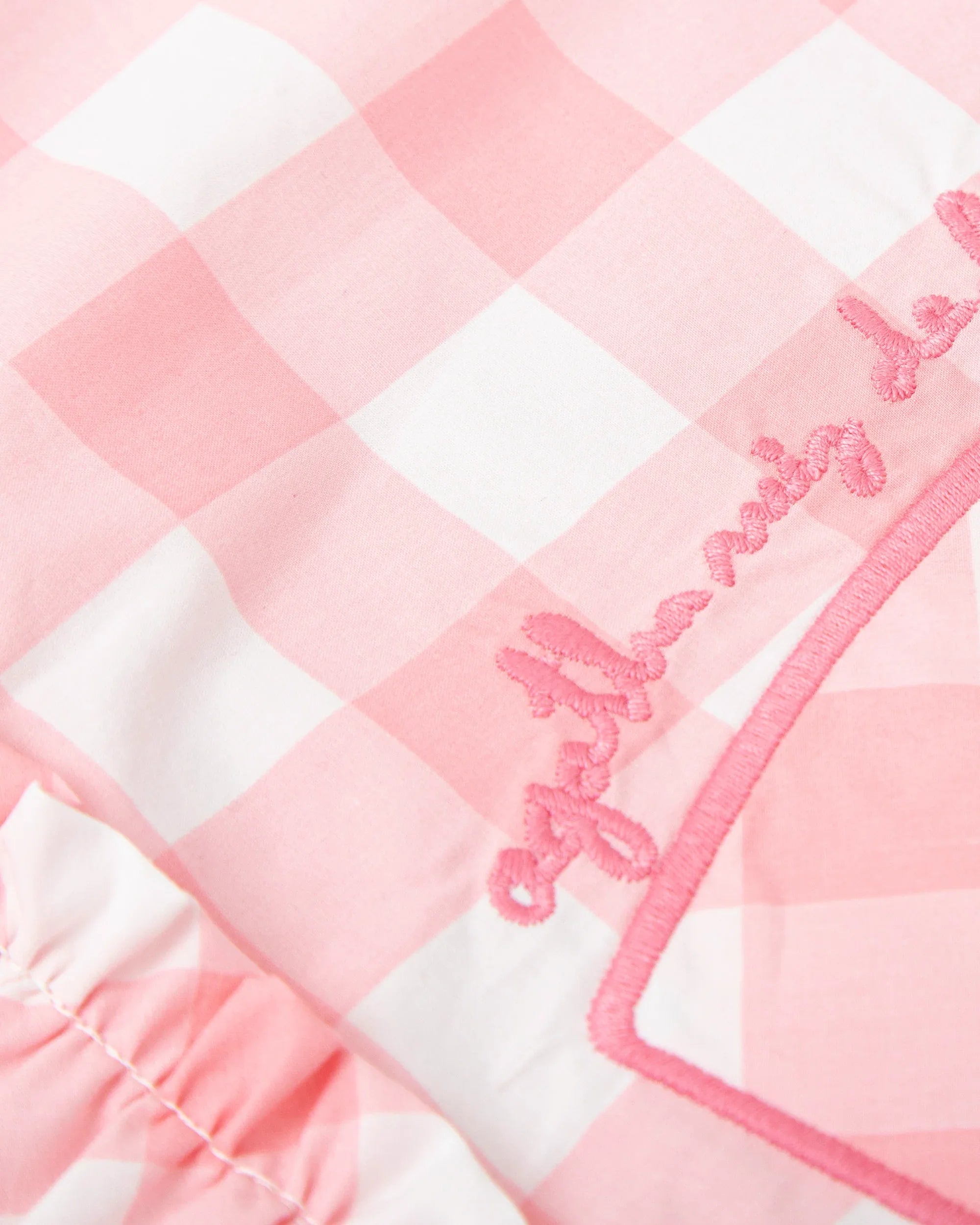 VESTIDO VICHY ROSA - Agatha Ruiz de la Prada