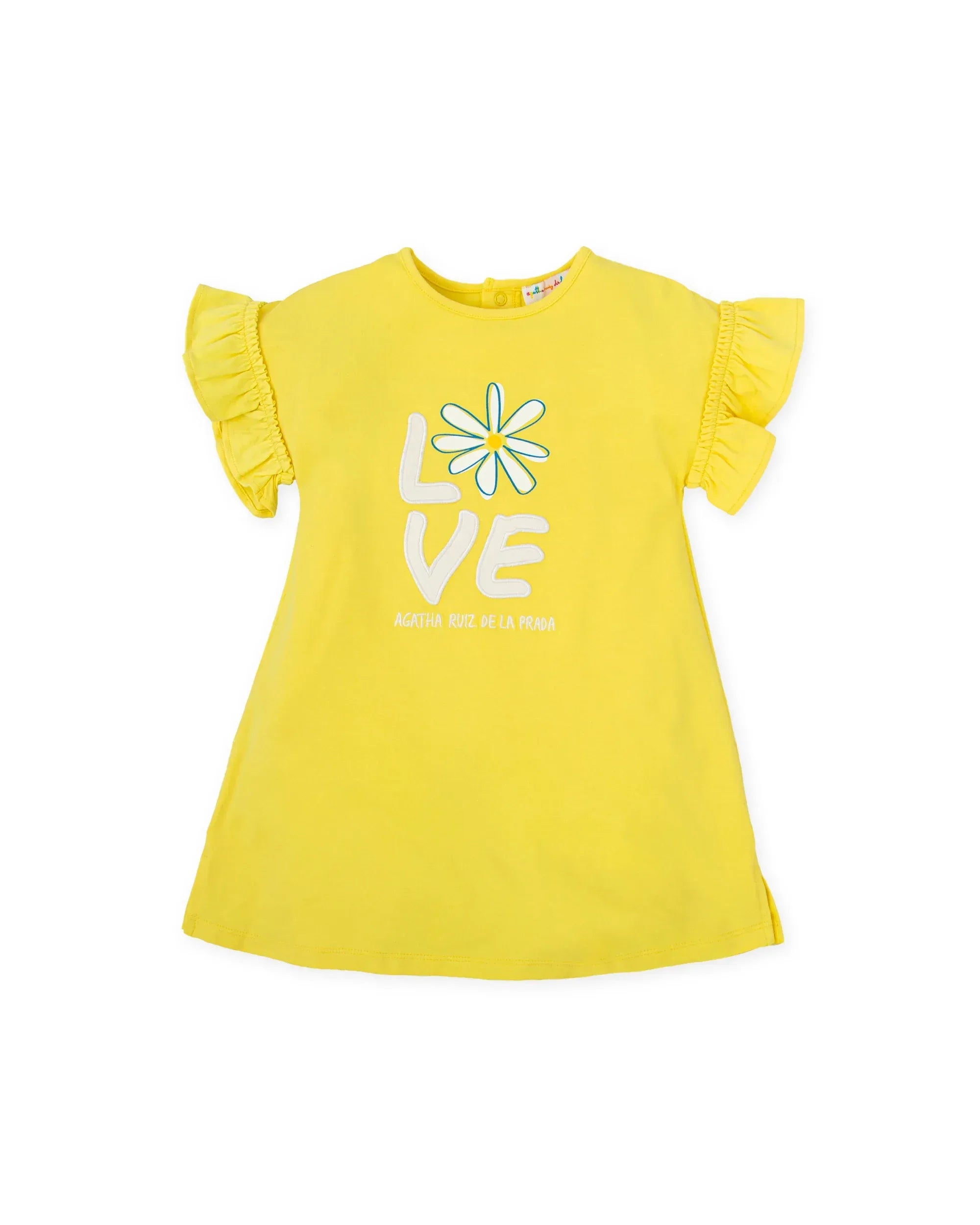 VESTIDO AMARILLO LOVE - Agatha Ruiz de la Prada