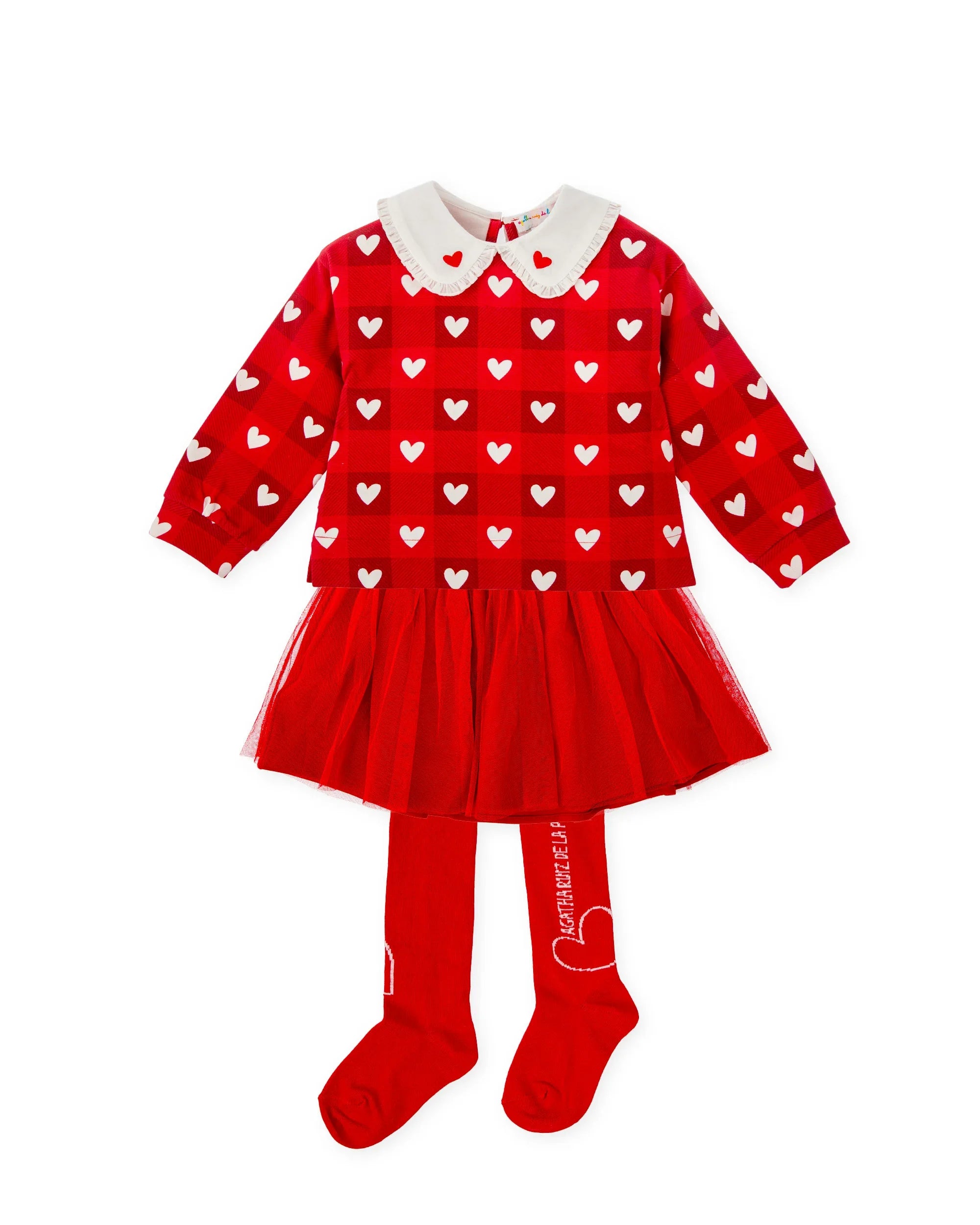 CONJUNTO FALDA + CAMISETA ROJO - Agatha Ruiz de la Prada