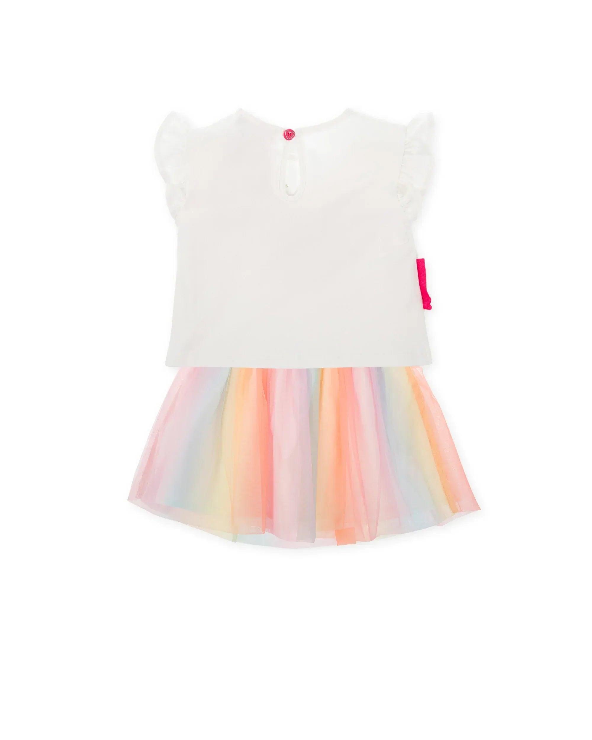 CONJUNTO FALDA TUL + CAMISETA CORAZON - Agatha Ruiz de la Prada