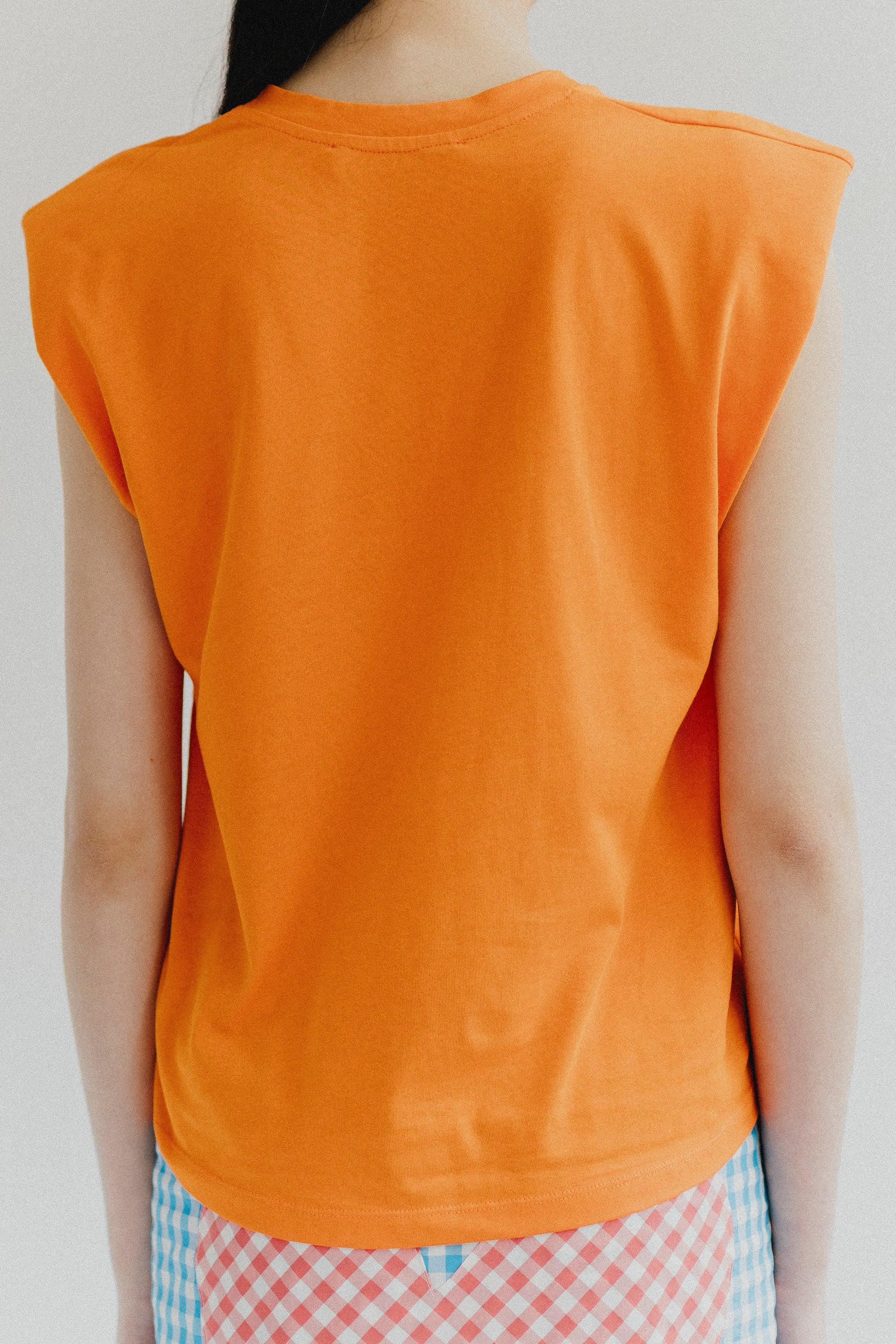 CAMISETA NARANJA HOMBRERAS ARP - Agatha Ruiz de la Prada