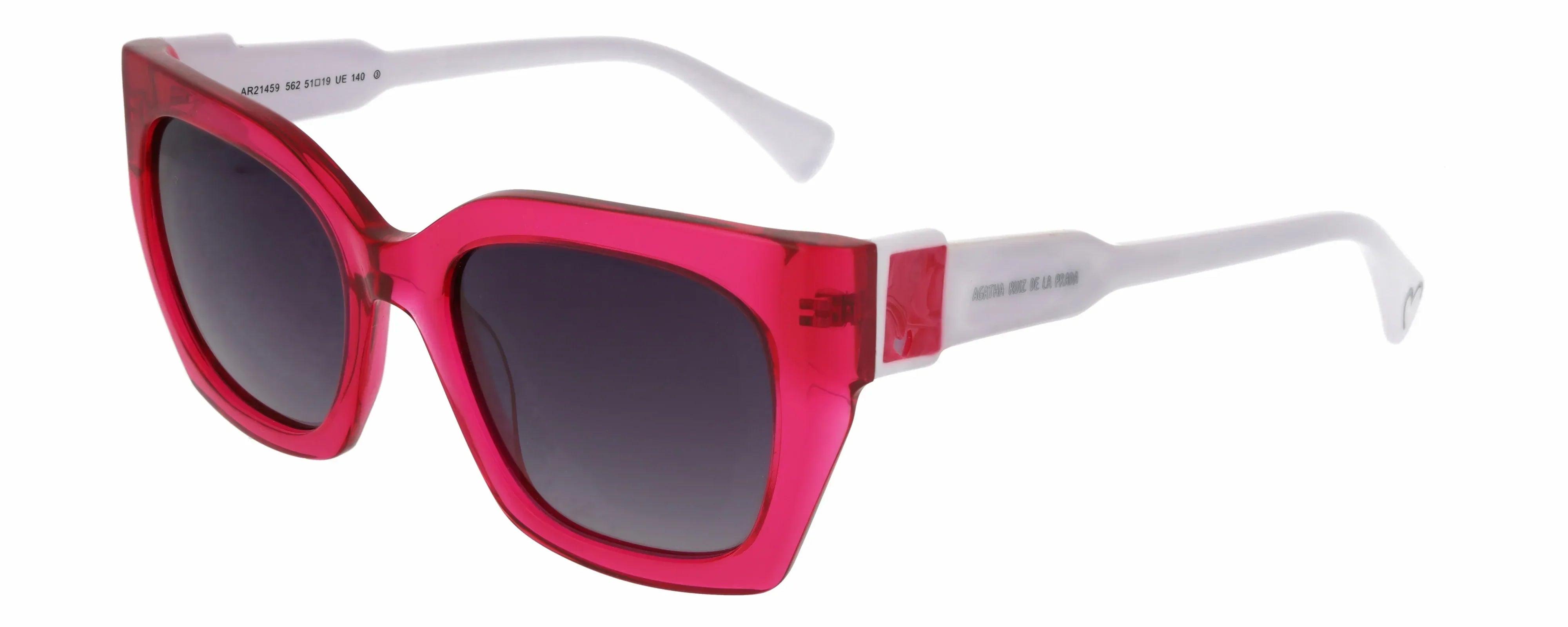 GAFA SOL FUCSIA Y PATILLA BLANCA - Agatha Ruiz de la Prada