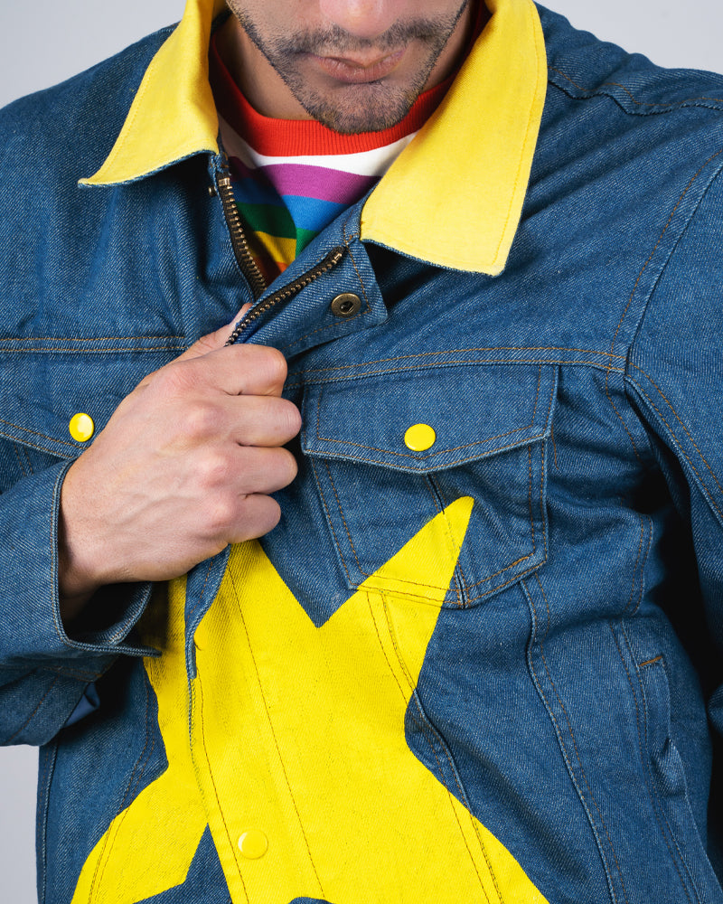 Chaqueta moto estrella