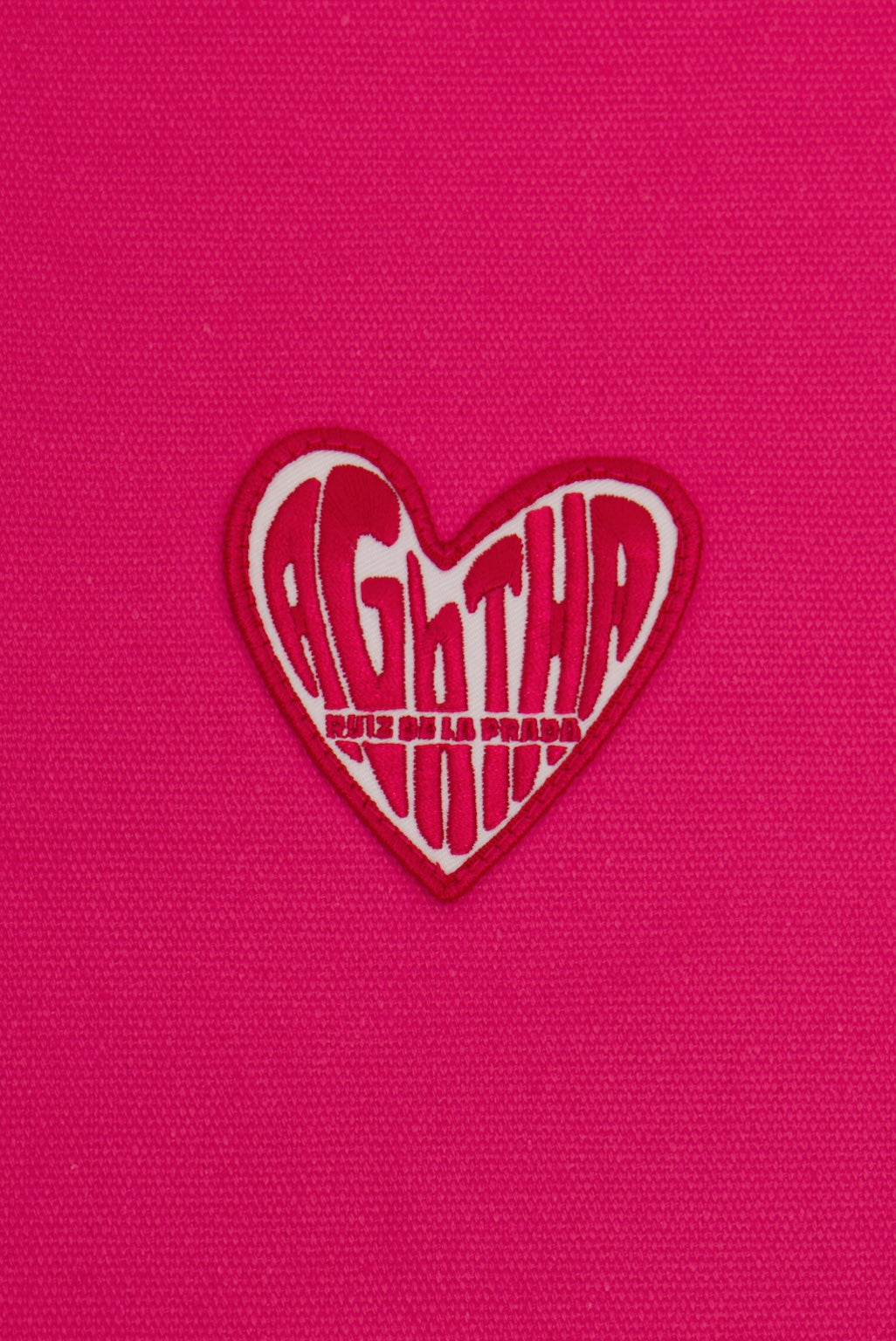 TOTE BAG AGATHA X COLORS FUCSIA