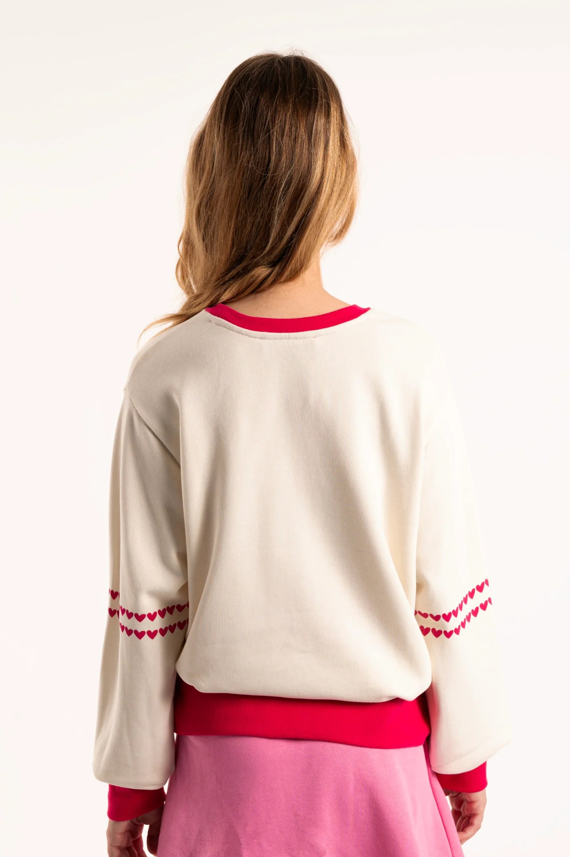 SUDADERA BLANCA CORAZON - Agatha Ruiz de la Prada