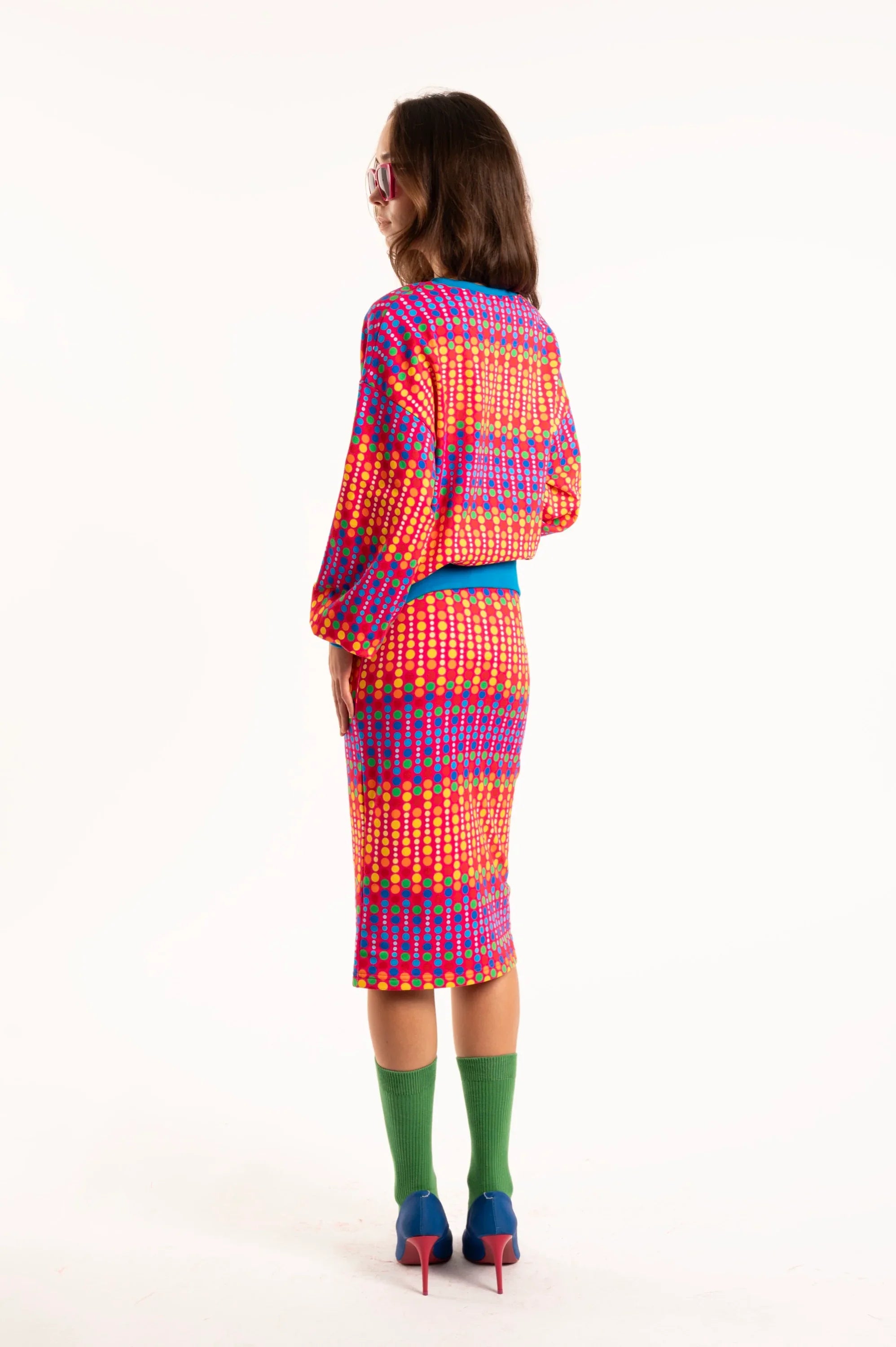 SUDADERA TOPOS MULTICOLOR - Agatha Ruiz de la Prada
