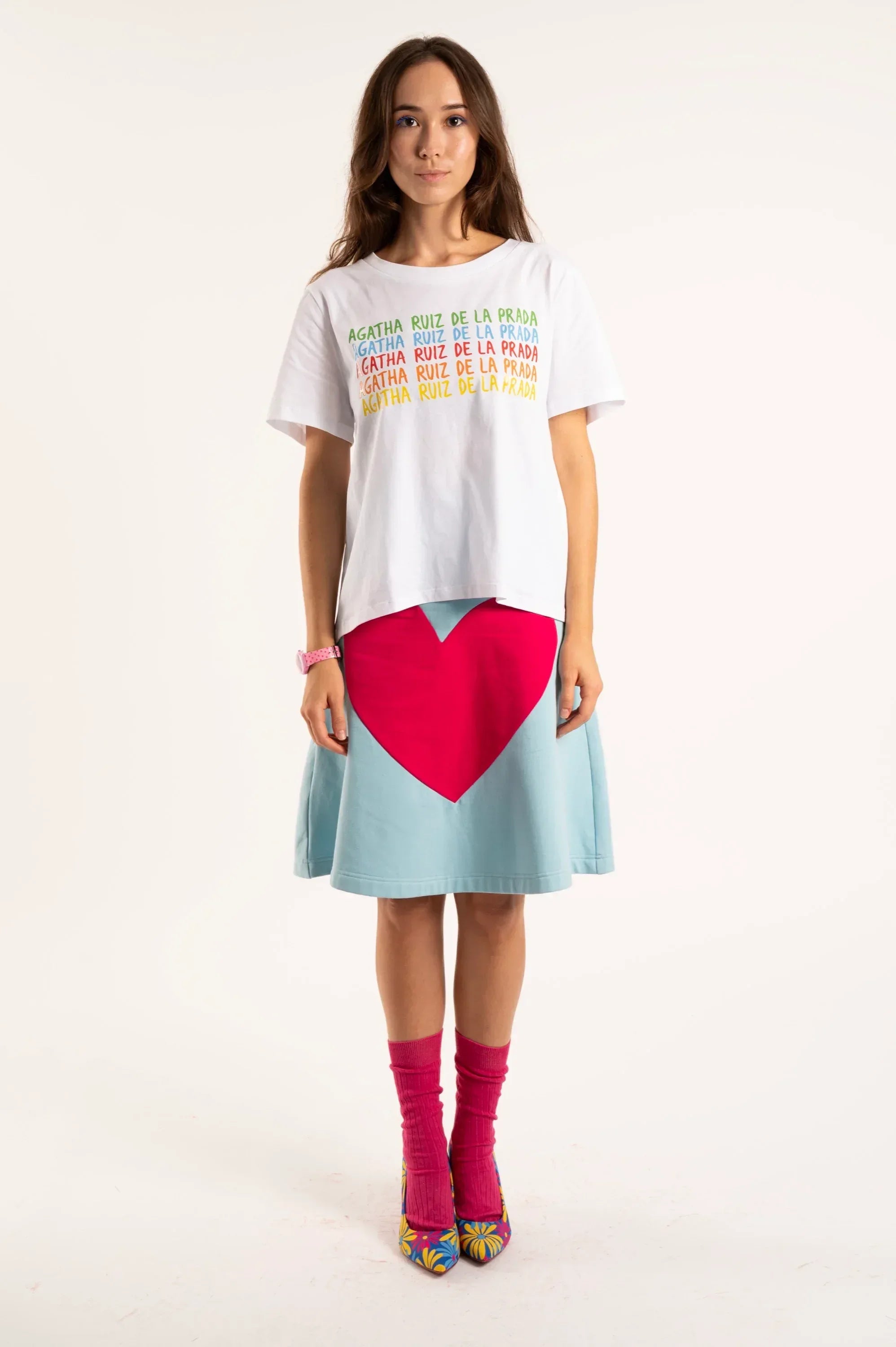 CAMISETA BLANCA AGATHA RUIZ DE LA PRADA - Agatha Ruiz de la Prada