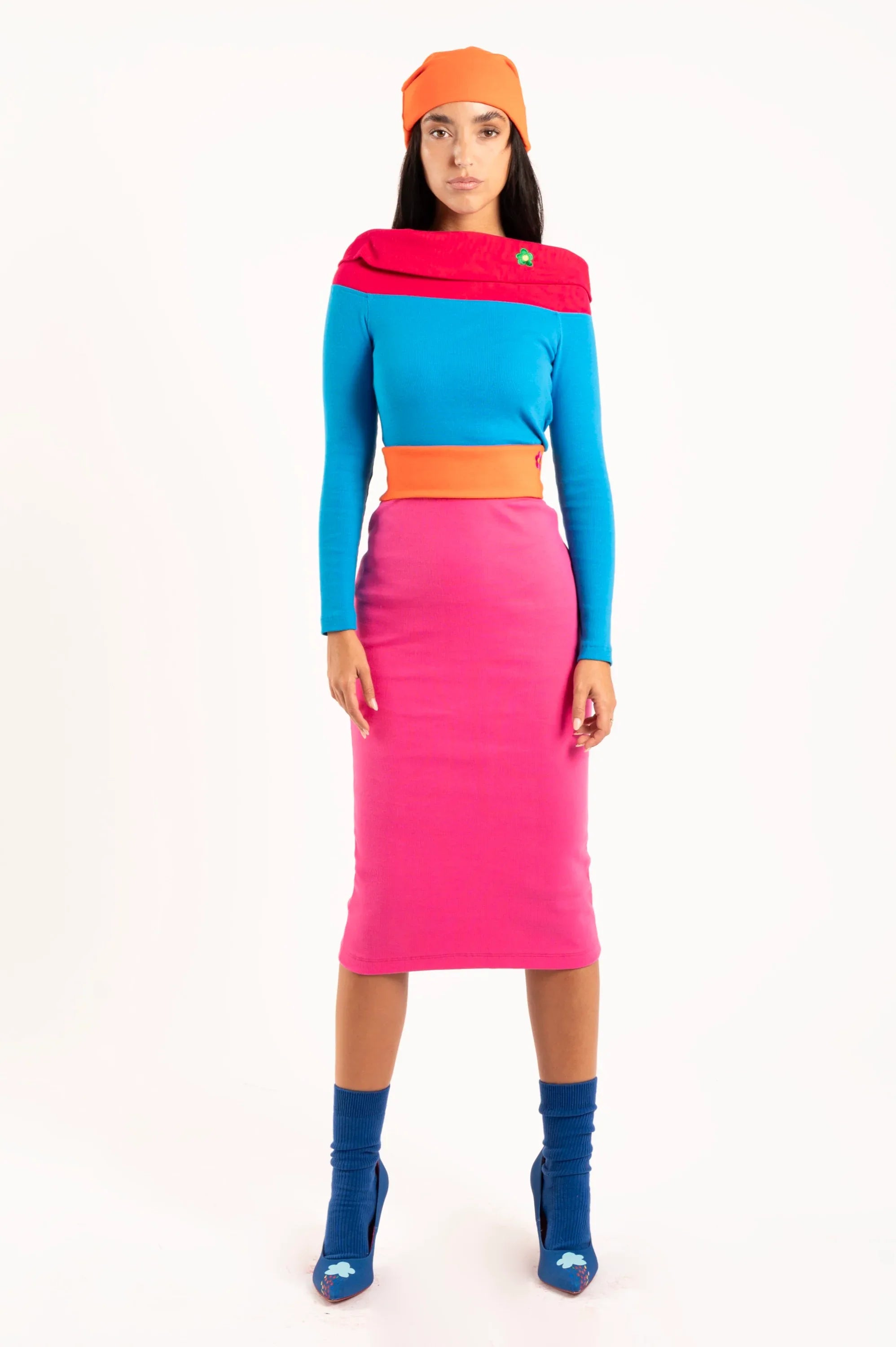 FALDA LAPIZ ROSA CANALE - Agatha Ruiz de la Prada