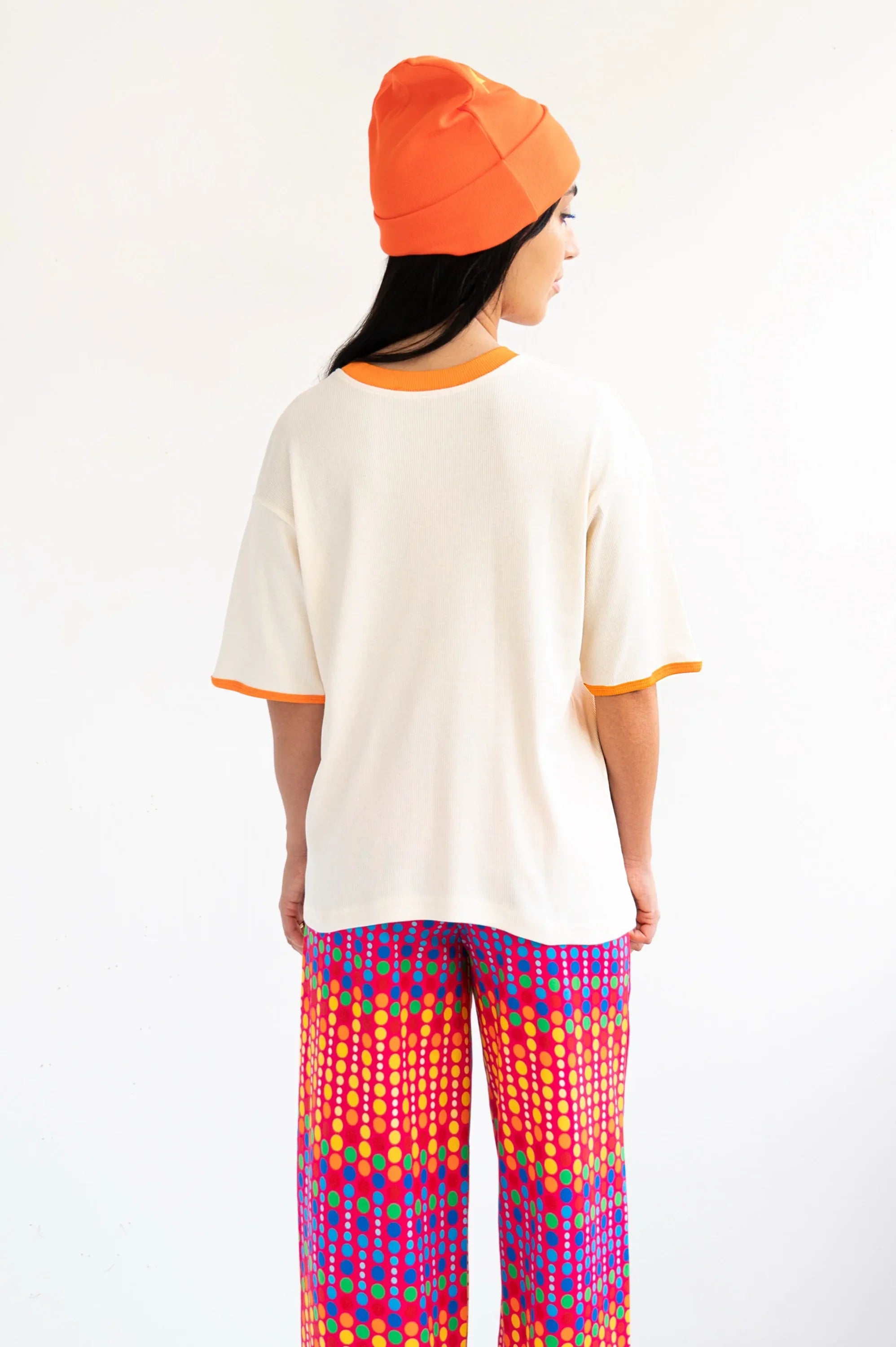 CAMISETA CANALE BLANCA FLOR FUCSIA - Agatha Ruiz de la Prada