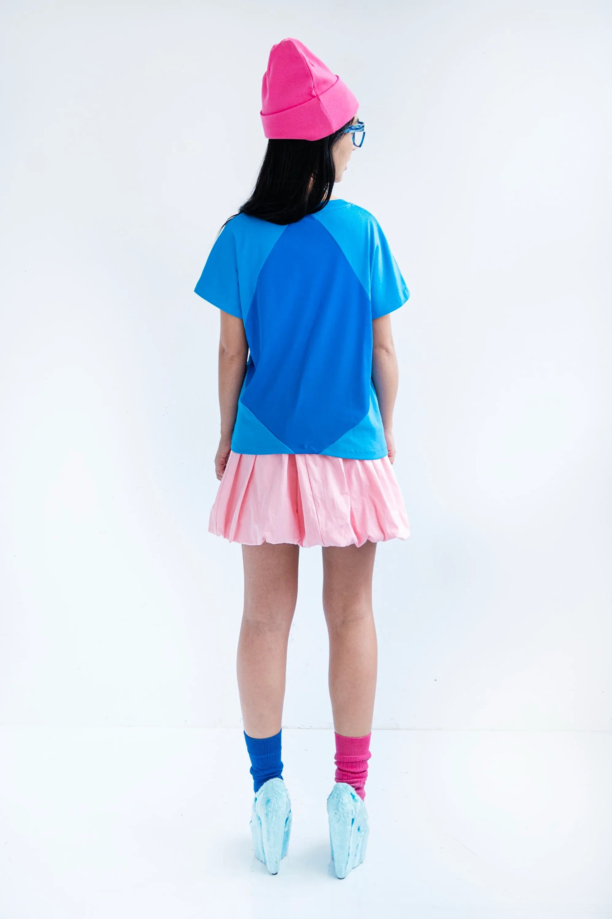 CAMISETA AZUL ROMBO - Agatha Ruiz de la Prada