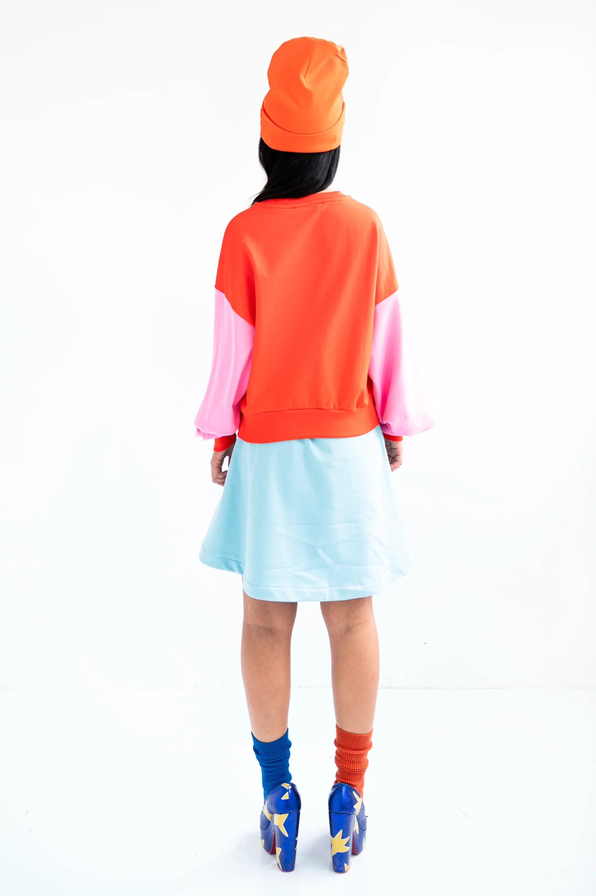 FALDA AZUL CORAZON - Agatha Ruiz de la Prada