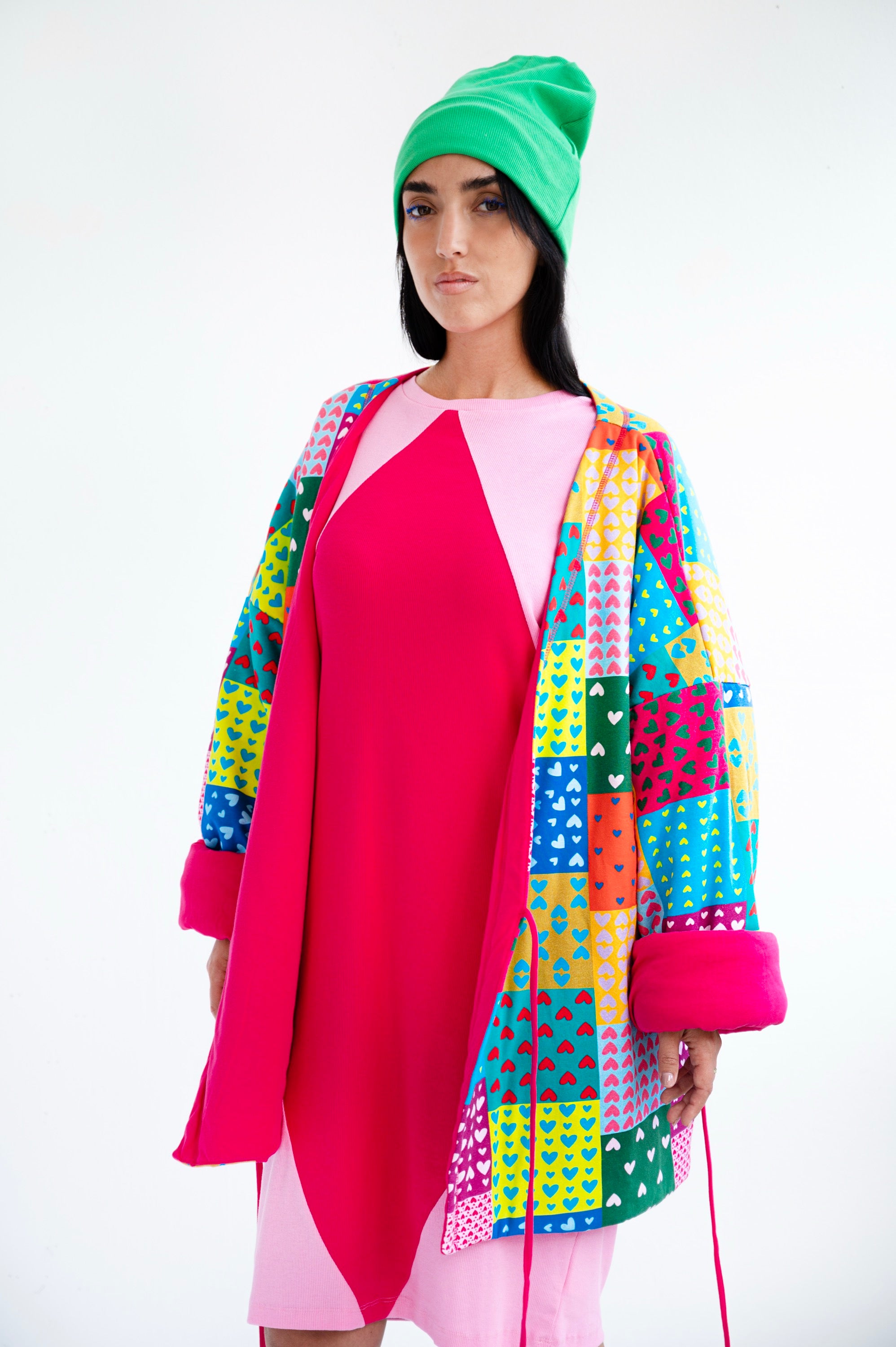 KIMONO PATCHWORK MULTICOLOR