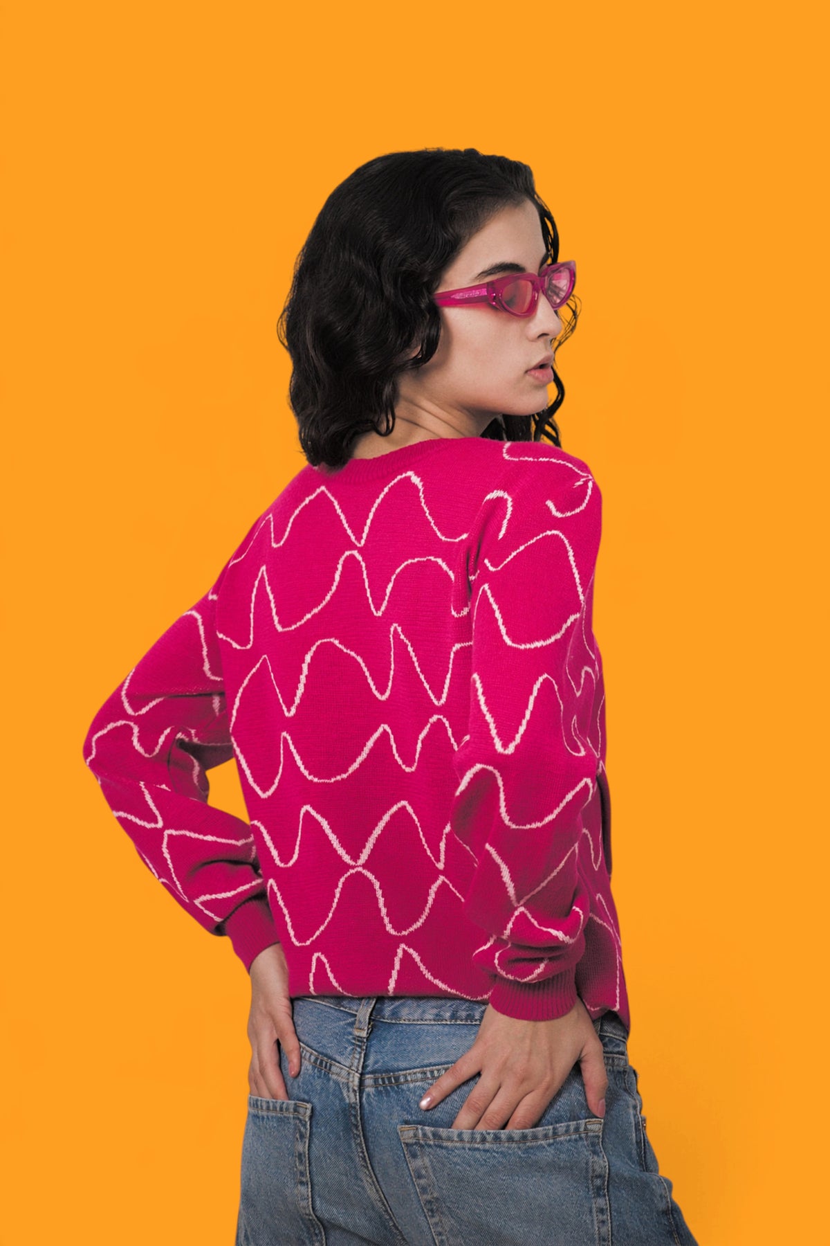 JERSEY ONDAS FUCSIA