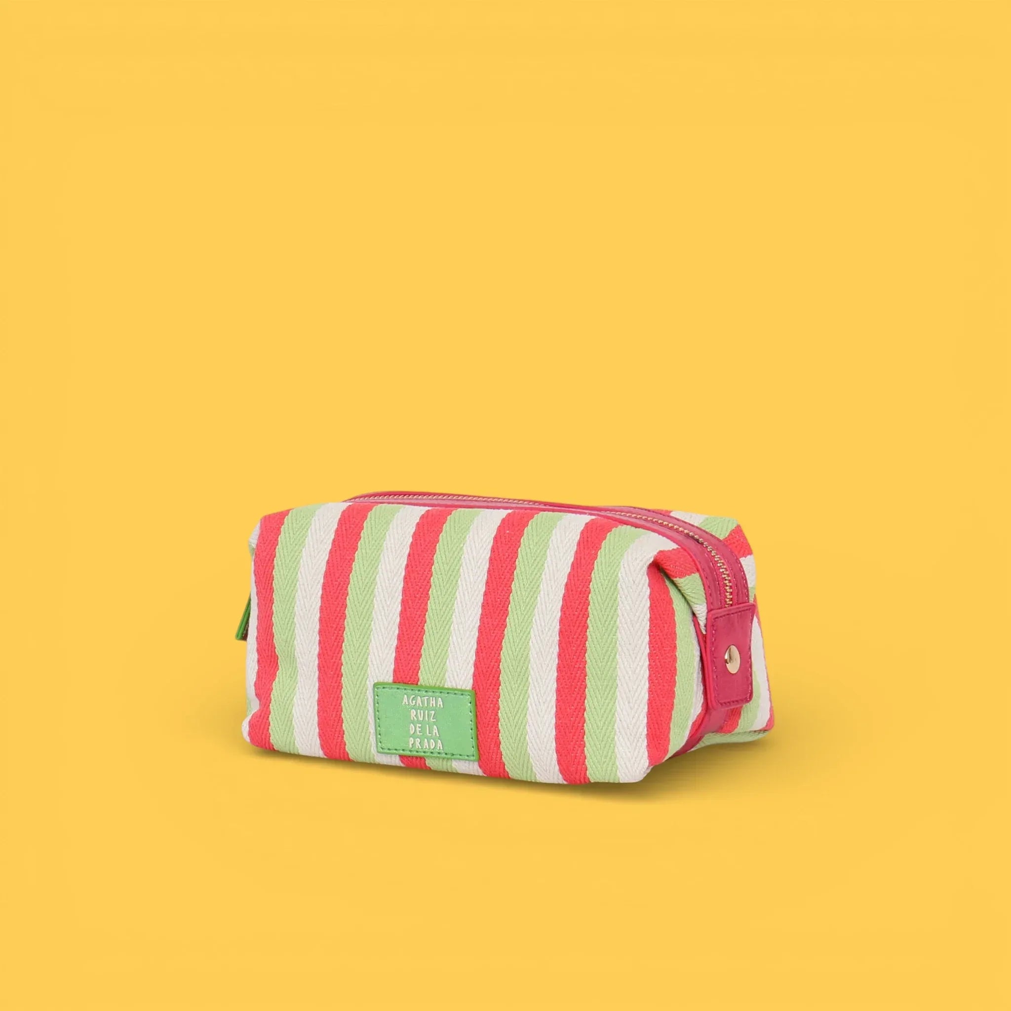 NECESESER LONA LINEAS ROSA - Agatha Ruiz de la Prada