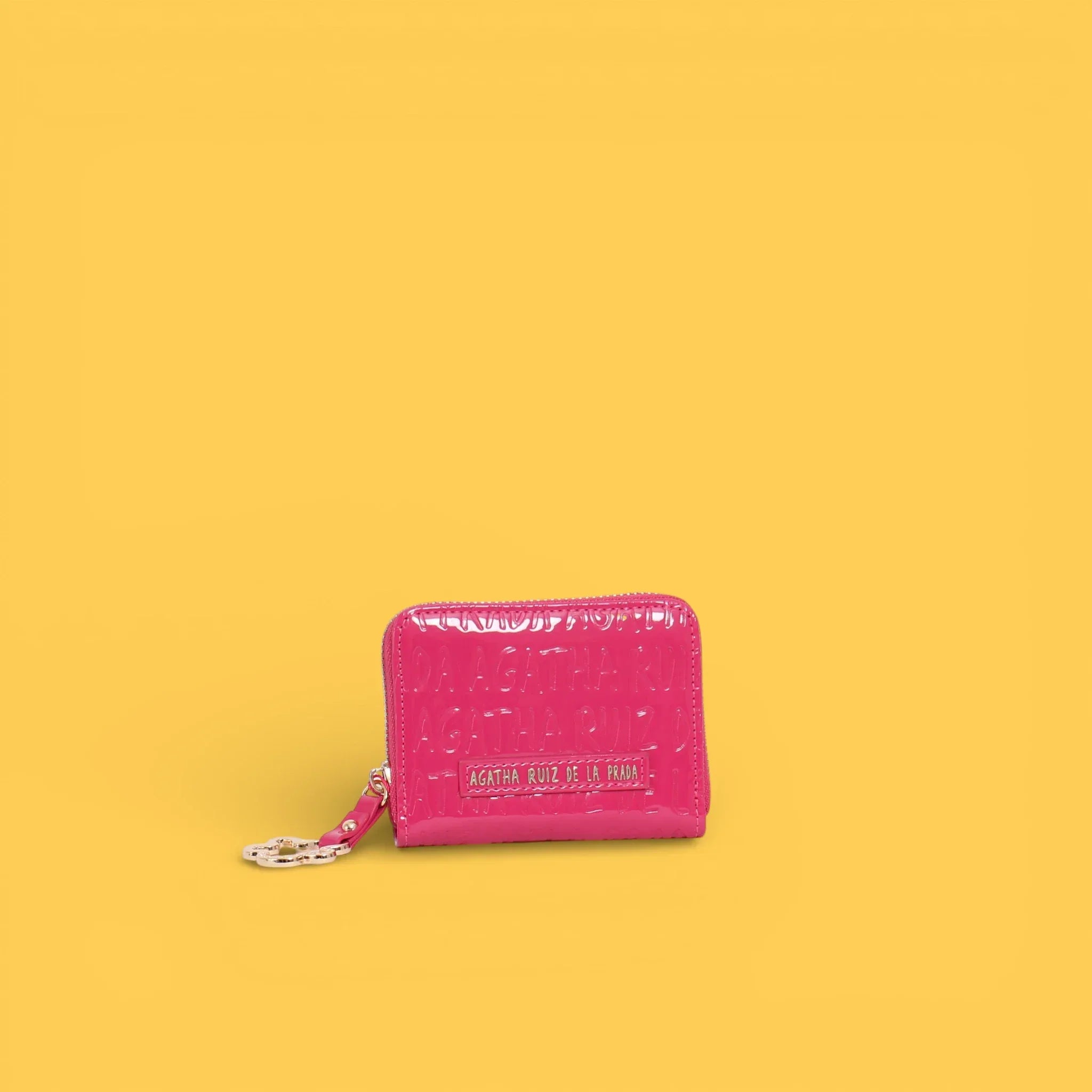 MONEDEROS CHAROL LOGO FUCSIA - Agatha Ruiz de la Prada