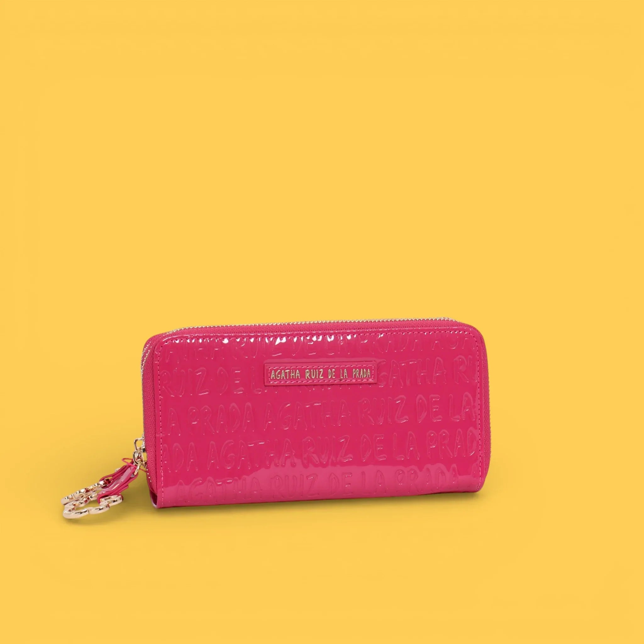 BILLETERO CHAROL LOGO FUCSIA - Agatha Ruiz de la Prada