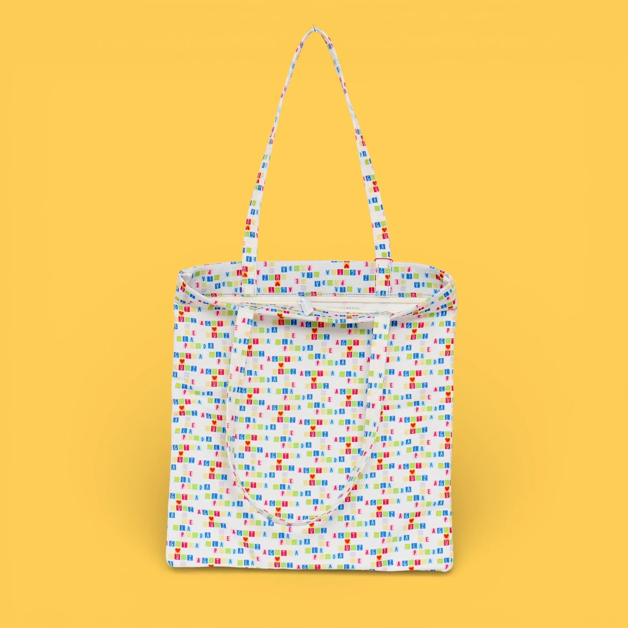TOTEBAG ESTAMAPADO CREMALLERA - Agatha Ruiz de la Prada
