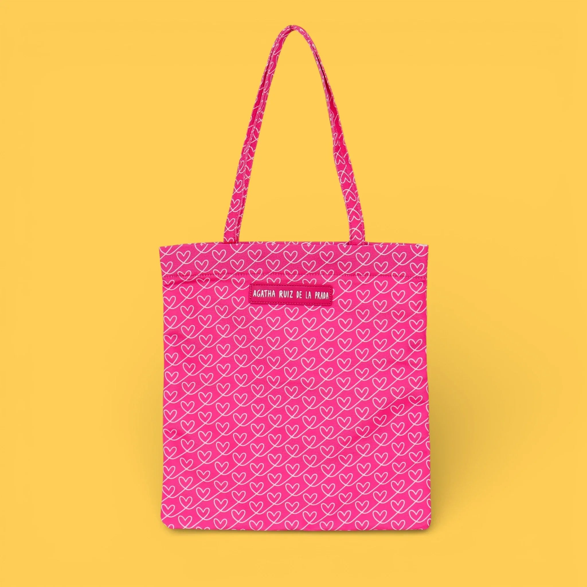 TOTEBAG ESTAMAPADO CREMALLERA - Agatha Ruiz de la Prada