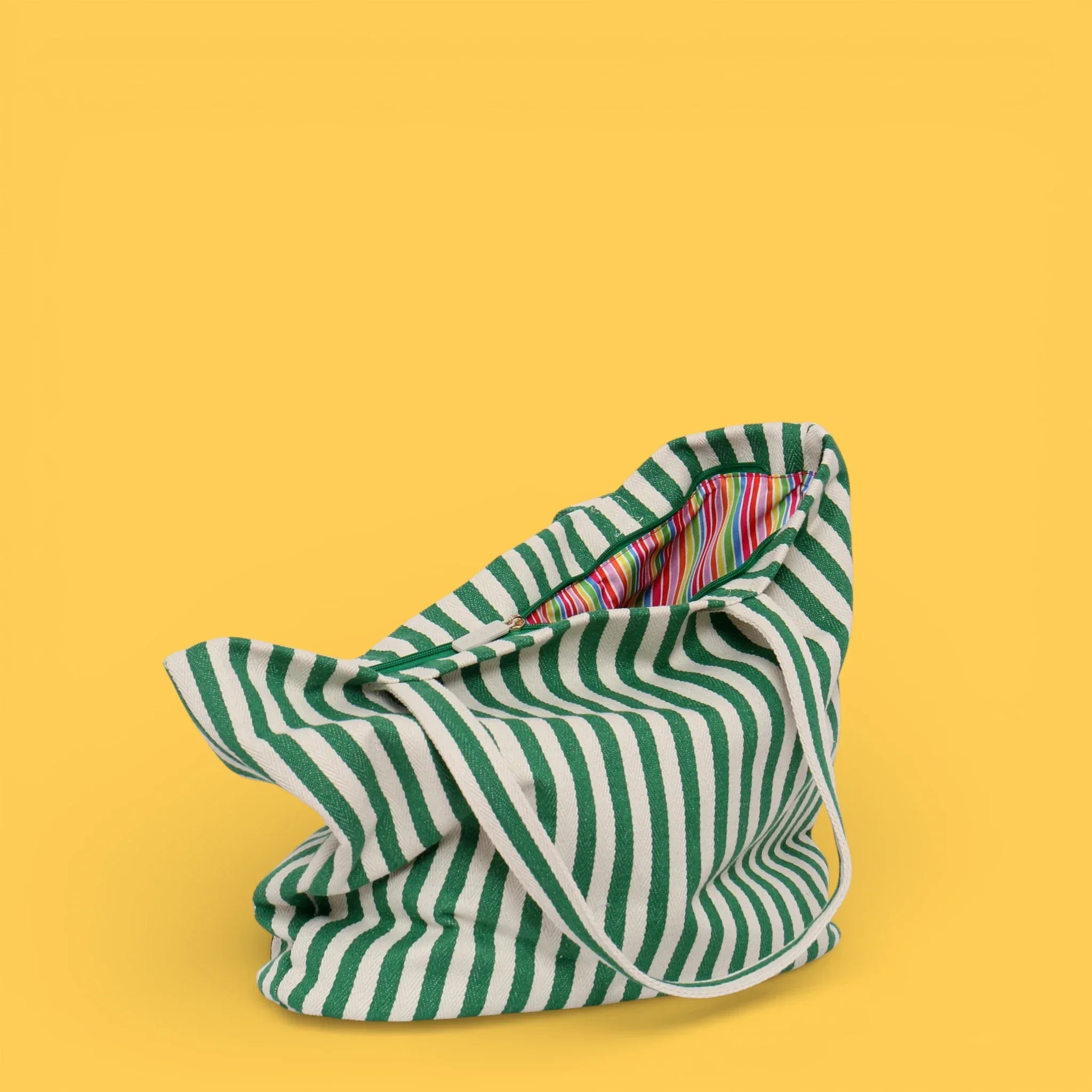 TOTE PLAYA RAYAS VERDE - Agatha Ruiz de la Prada