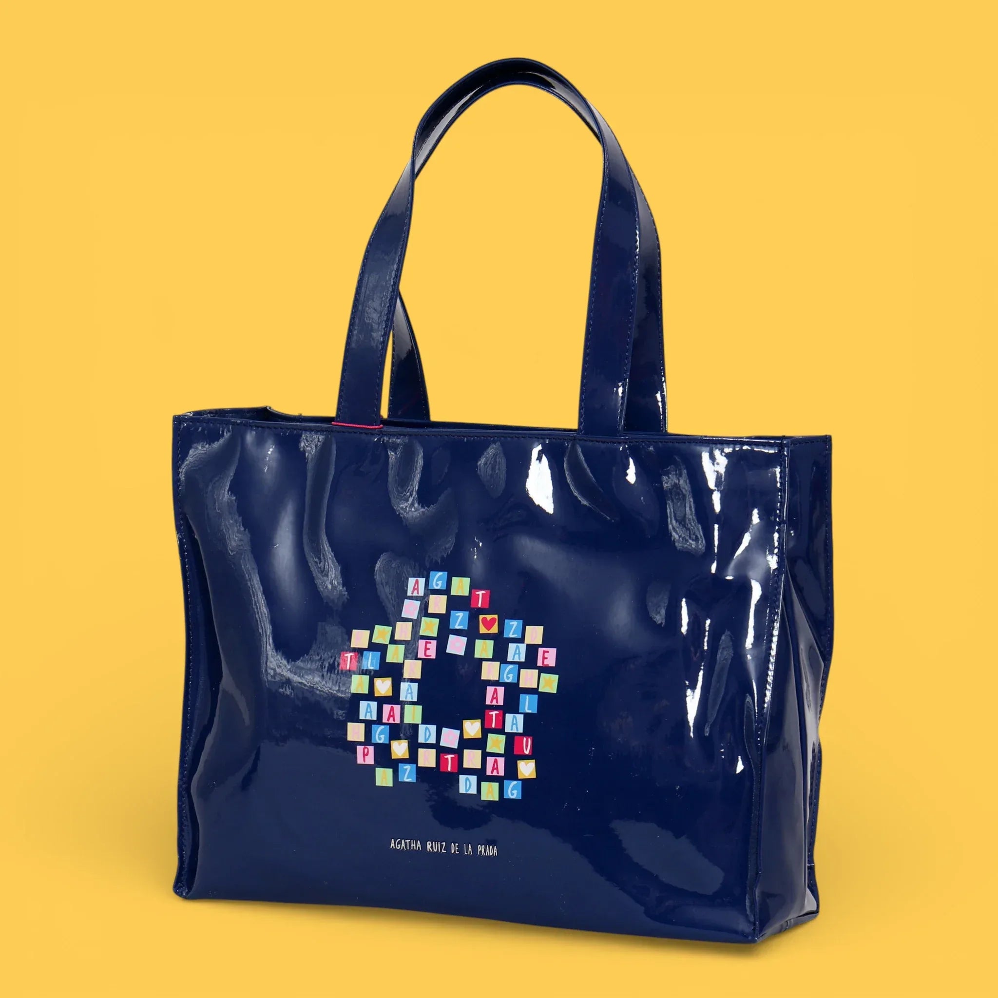 SHOPPER LOGO AZUL - Agatha Ruiz de la Prada