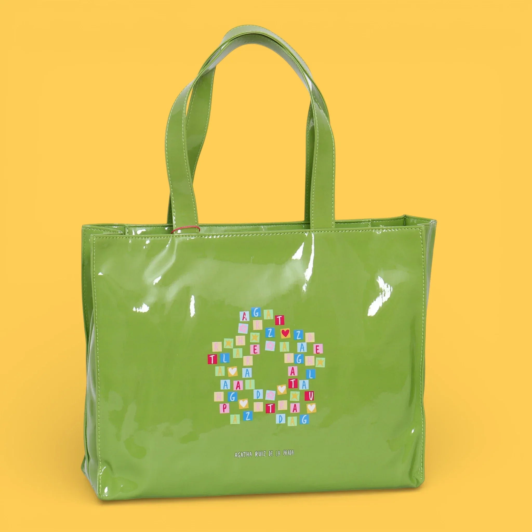 SHOPPER LOGO VERDE - Agatha Ruiz de la Prada