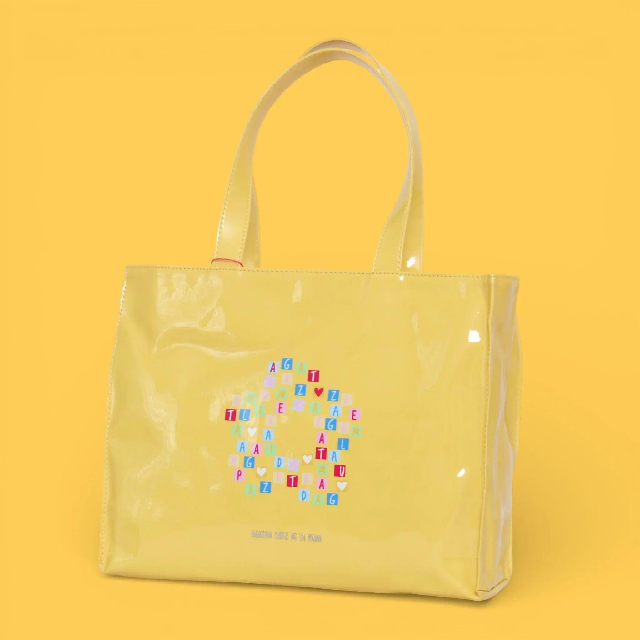 SHOPPER LOGO AMARILLO - Agatha Ruiz de la Prada