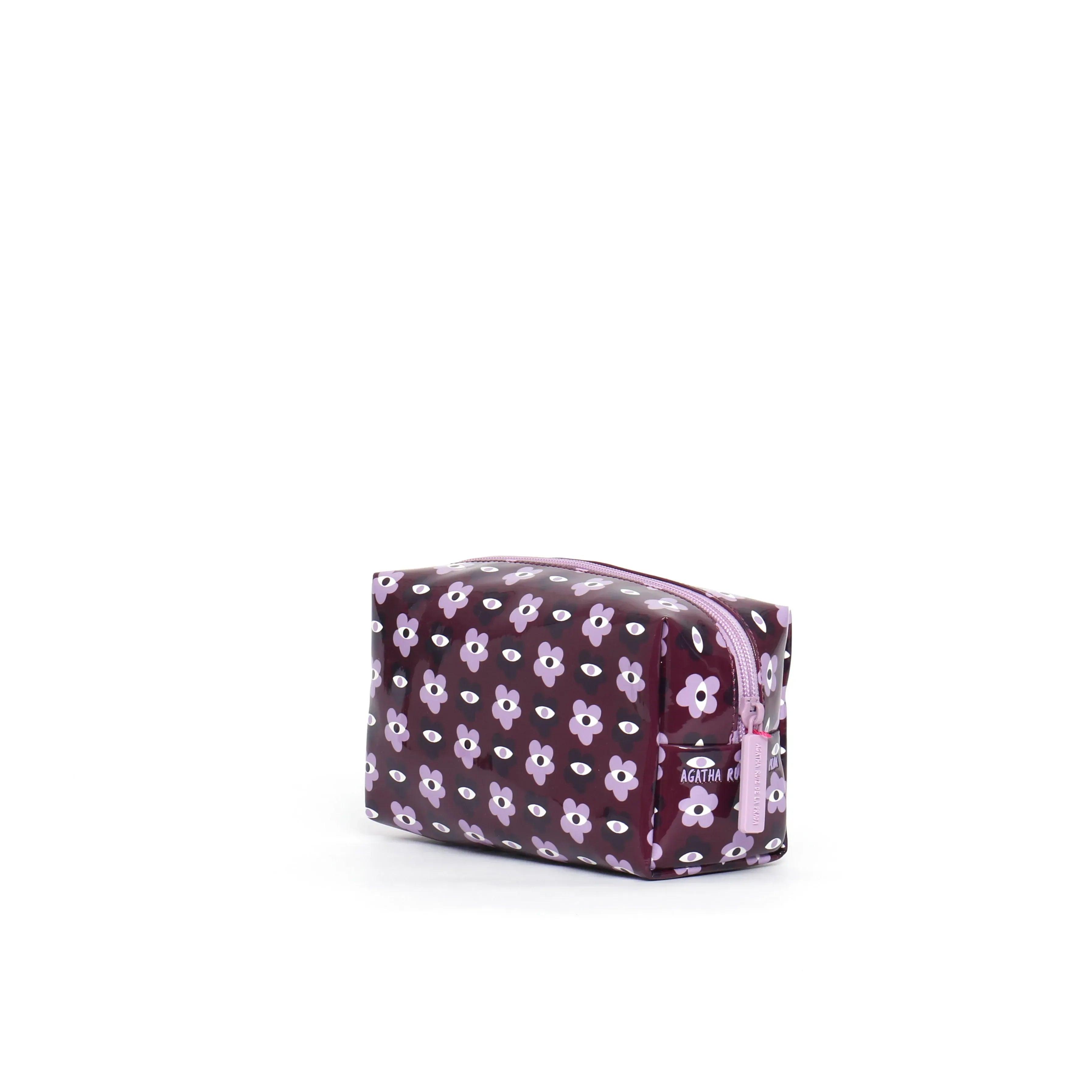 NECESER PEQUEÑO ESTAMPADO MORADO - Agatha Ruiz de la Prada