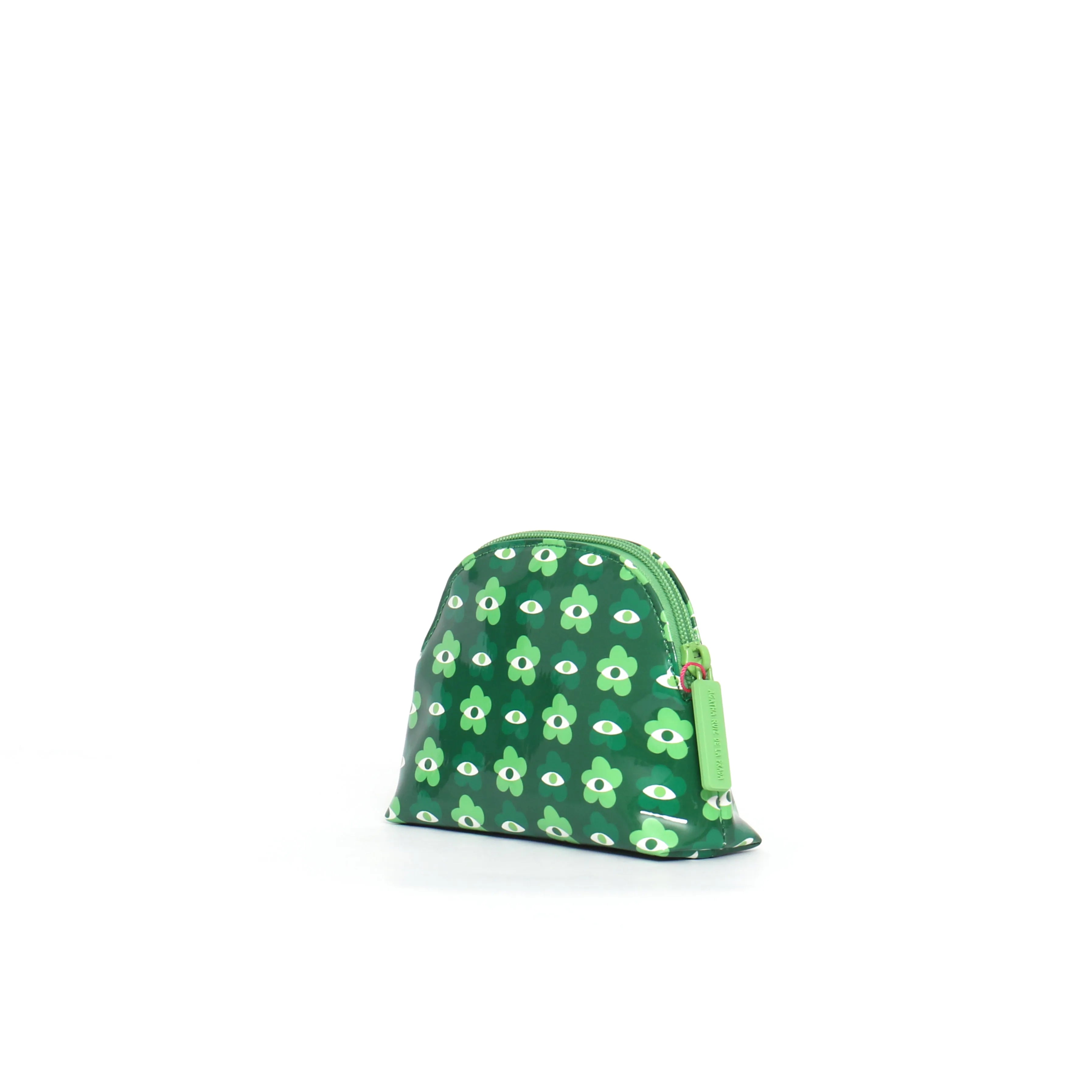 GREEN PRINTED WALLET