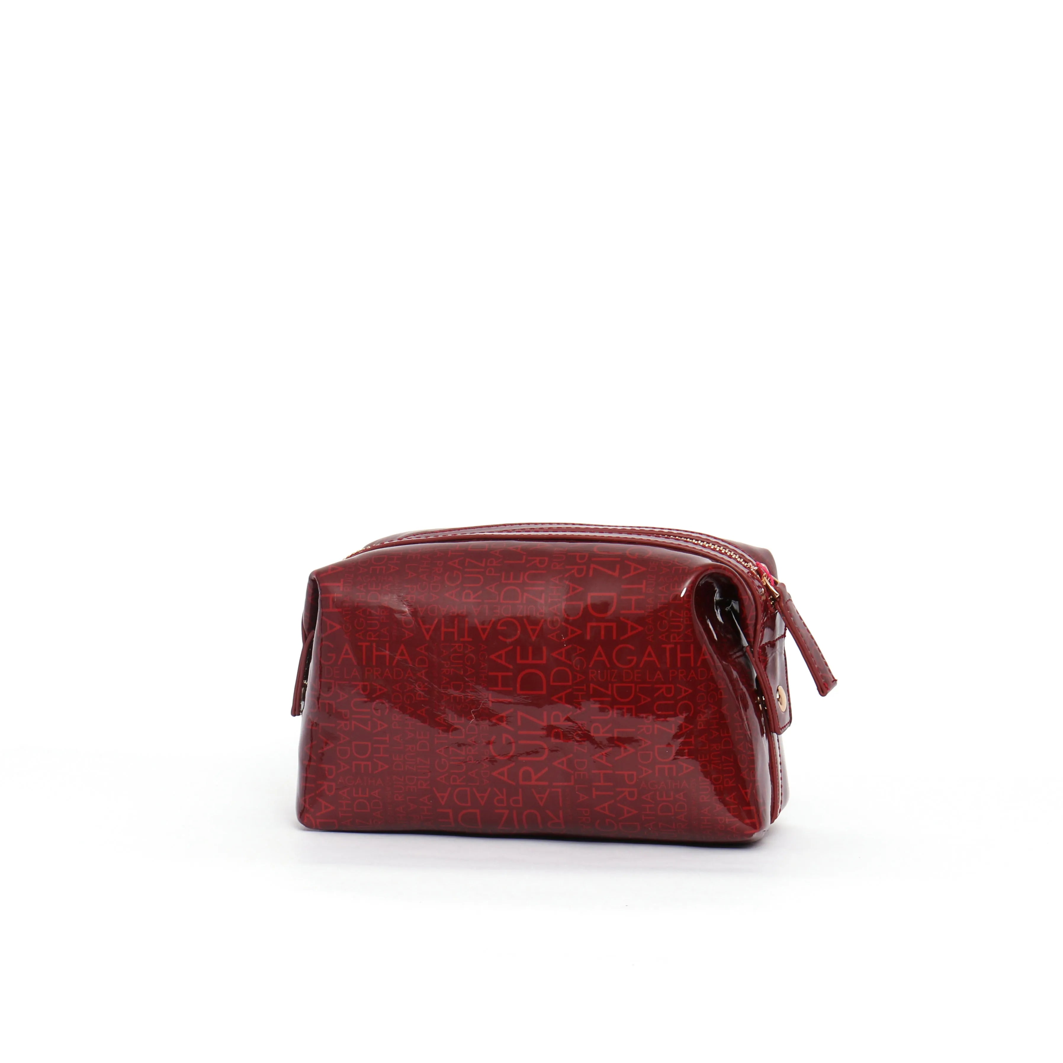 NECESER LOGO AGATHA RUIZ DE LA PRADA GRANATE