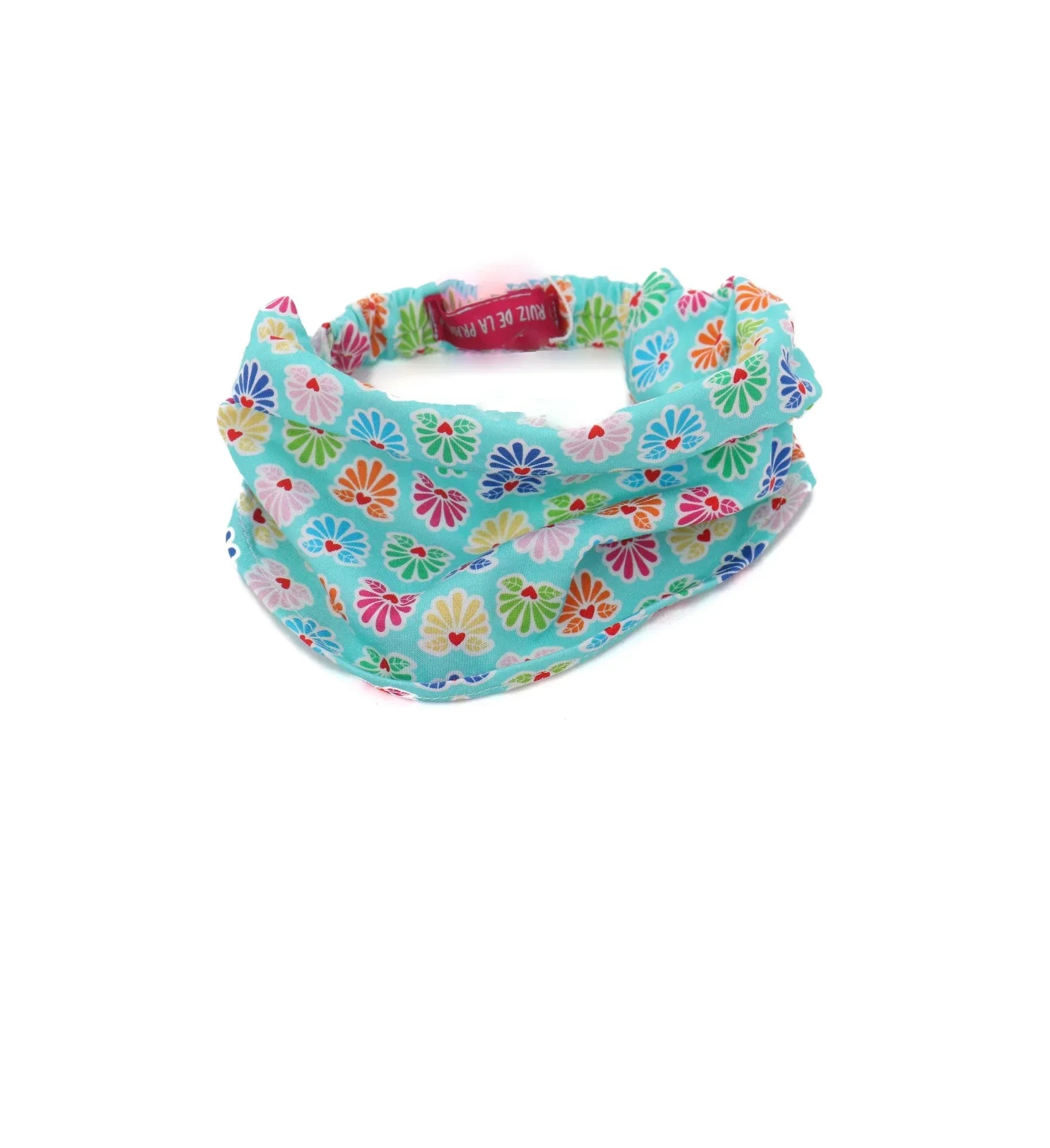 BANDA PELO TURQUESA ESTAMPADA - Agatha Ruiz de la Prada