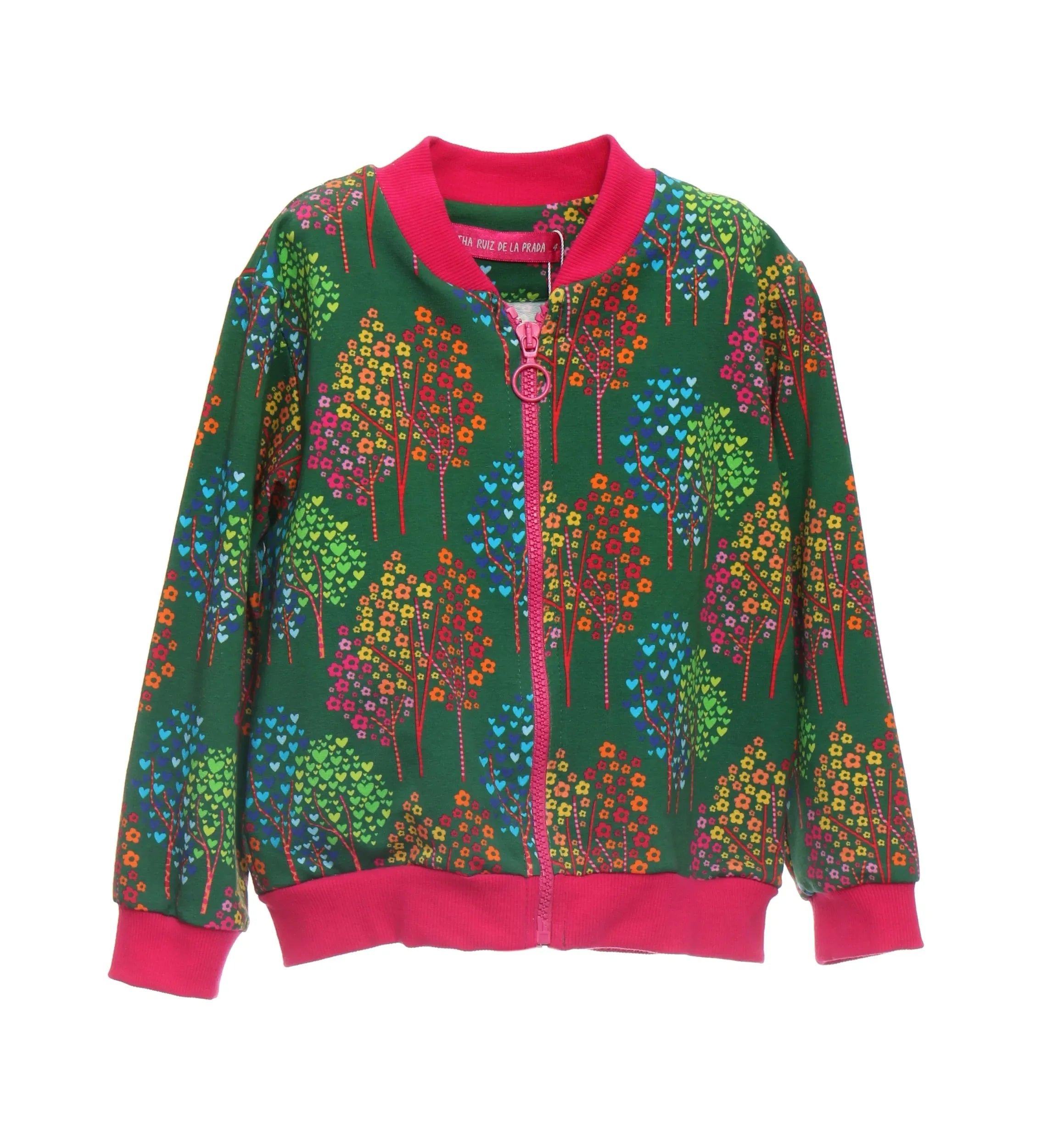 SUDADERA CREMALLERA ARBOLES - Agatha Ruiz de la Prada