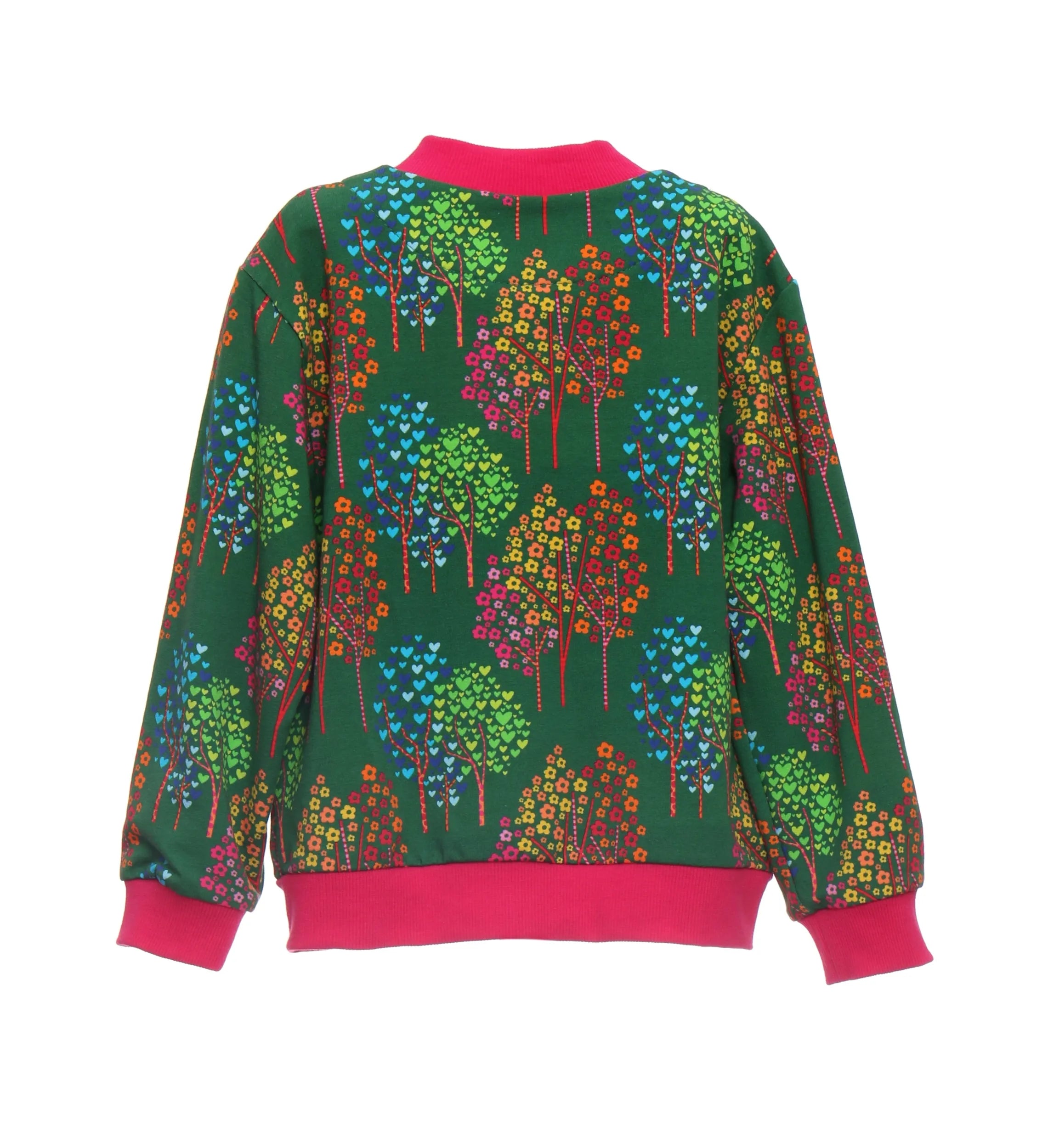 SUDADERA CREMALLERA ARBOLES