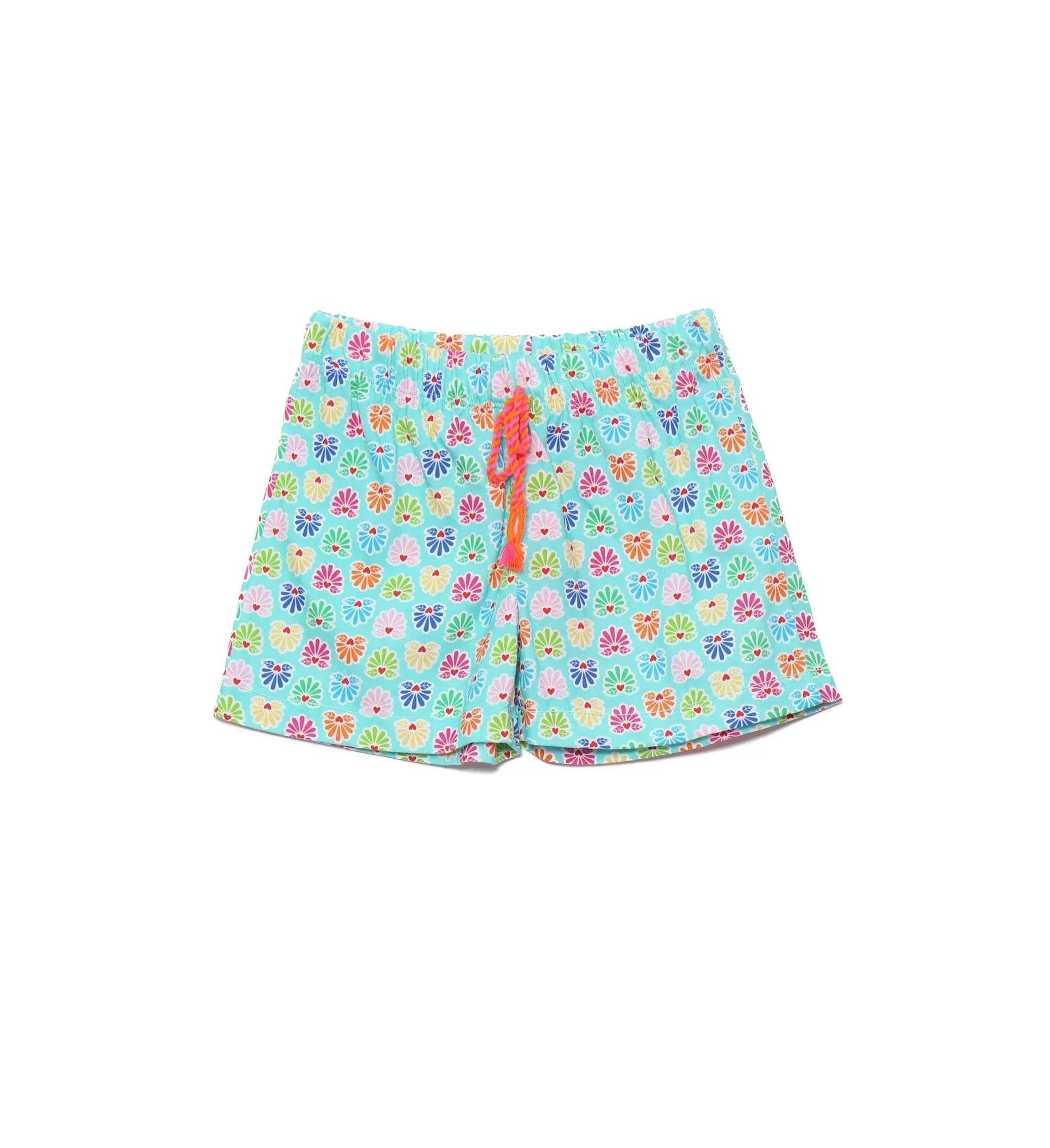 SHORT TURQUESA ESTAMPADO - Agatha Ruiz de la Prada