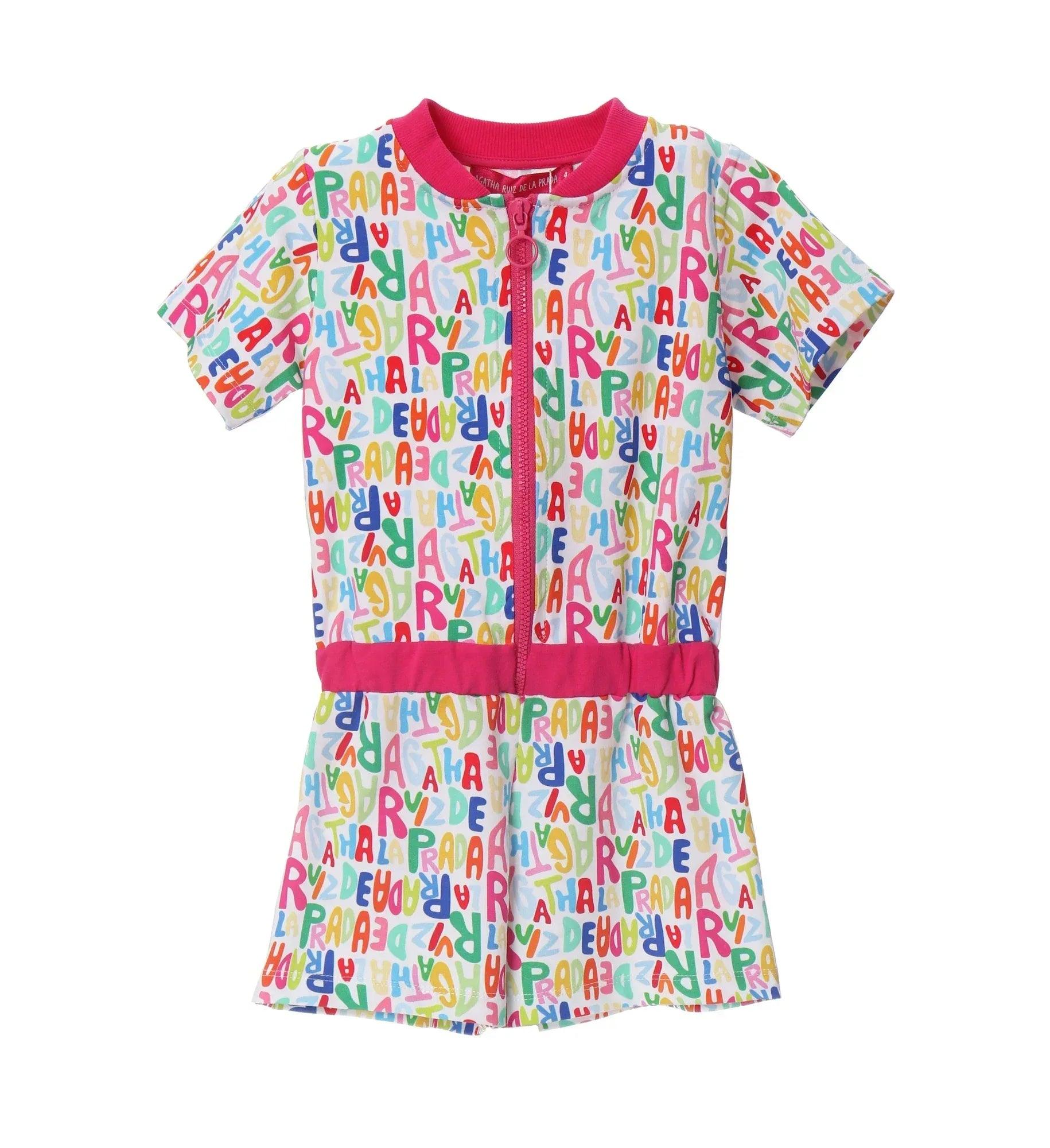 MONO CREMALLERA LETRAS ARP - Agatha Ruiz de la Prada