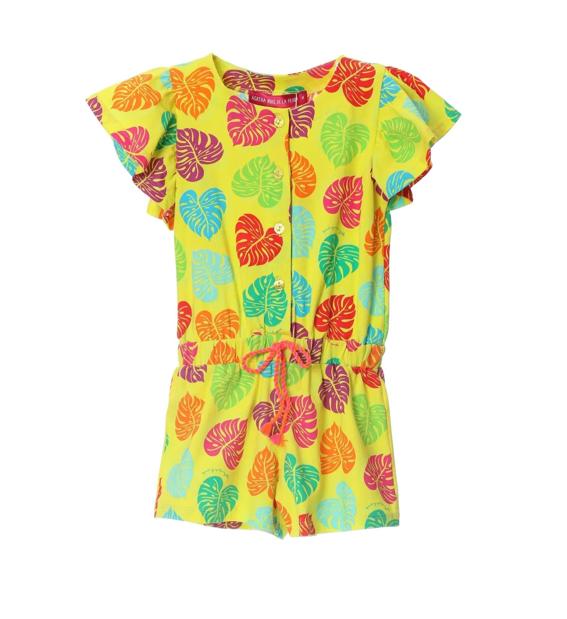 MONO HAWAIANO HOJAS COLORES - Agatha Ruiz de la Prada
