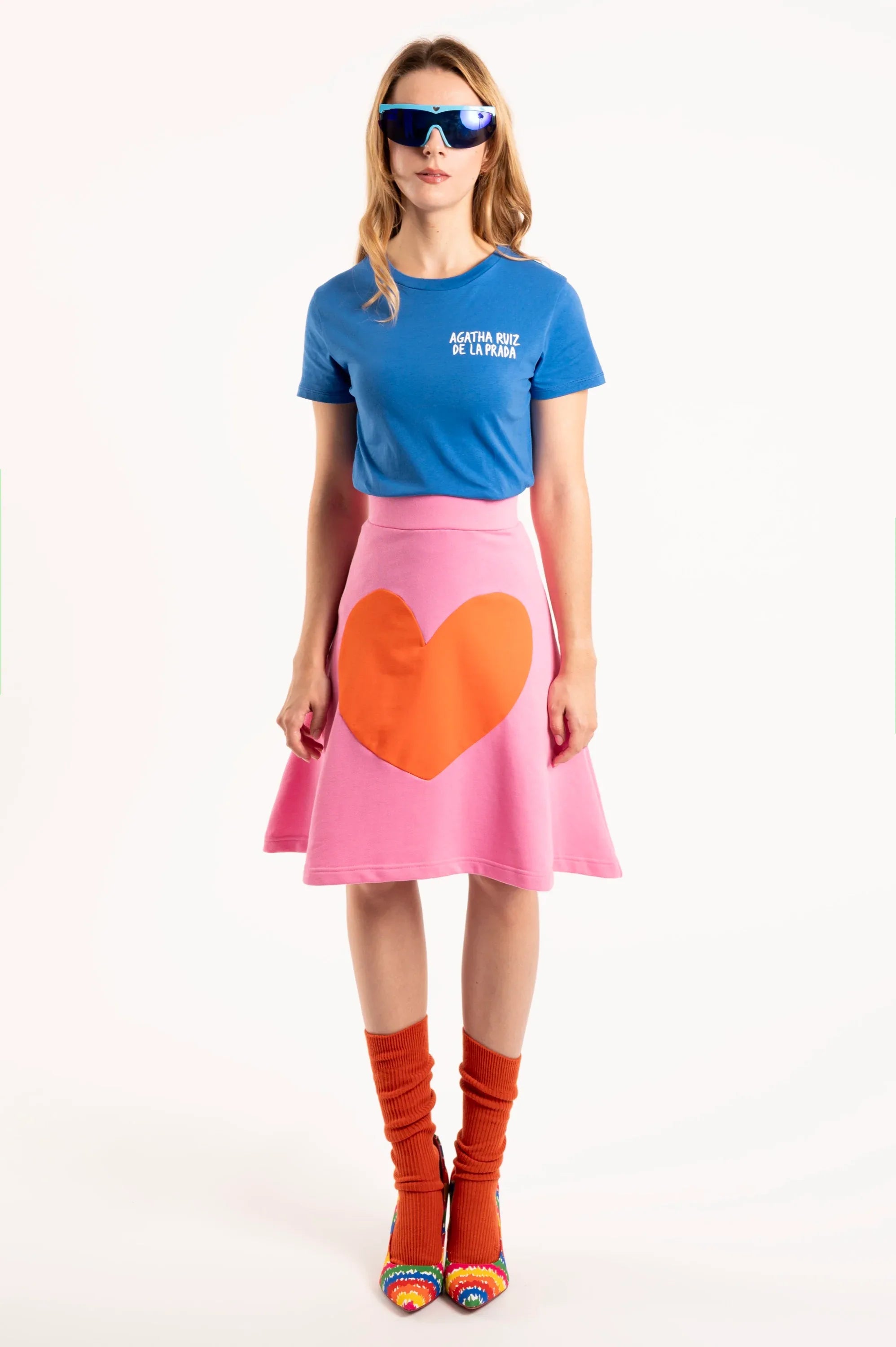 CAMISETA AZUL BASICA NUBE - Agatha Ruiz de la Prada