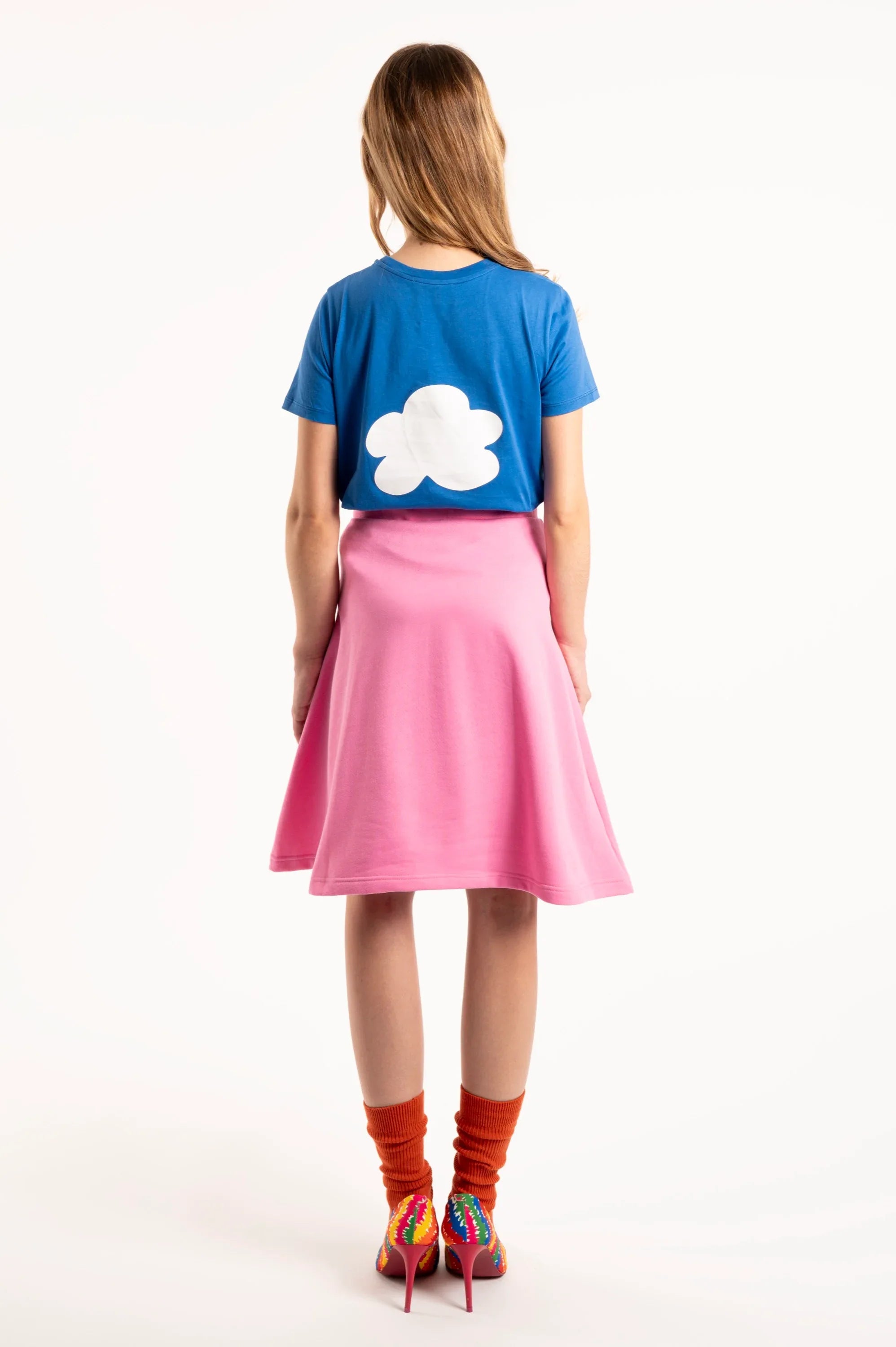CAMISETA AZUL BASICA NUBE - Agatha Ruiz de la Prada
