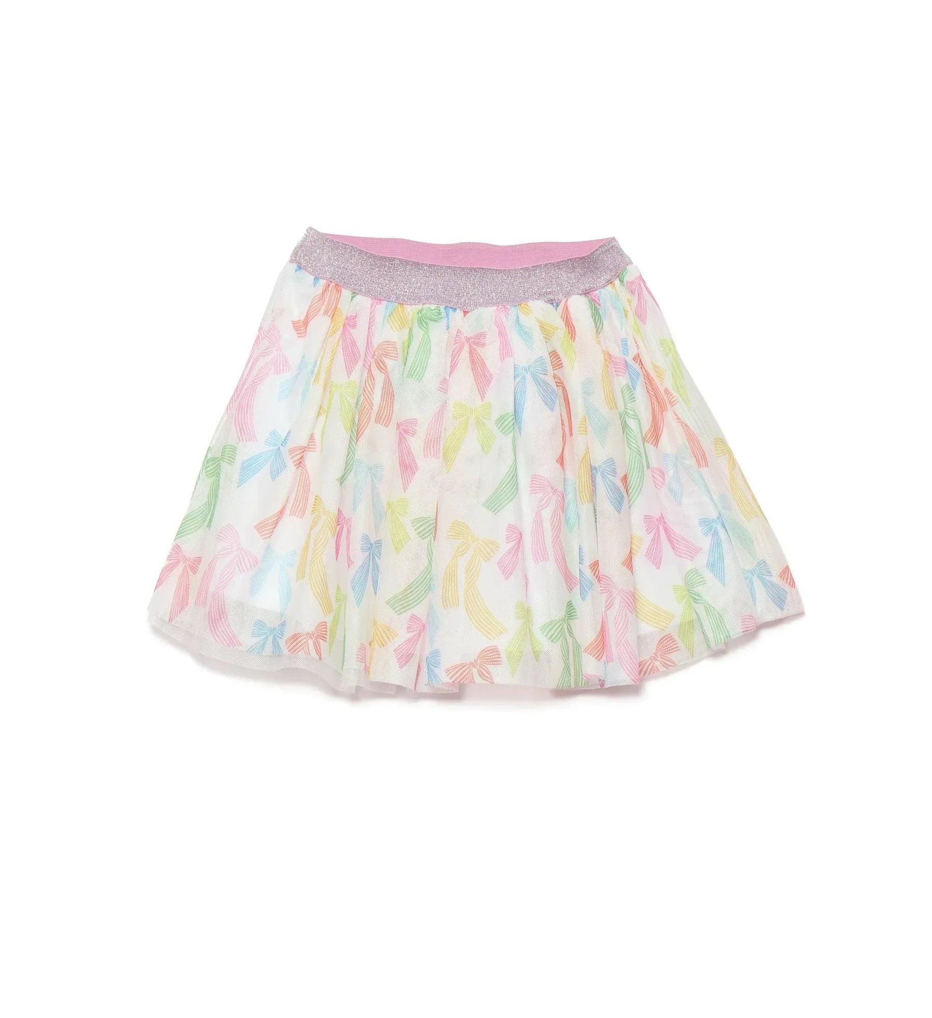 FALDA BLANCA LAZOS COLORES - Agatha Ruiz de la Prada