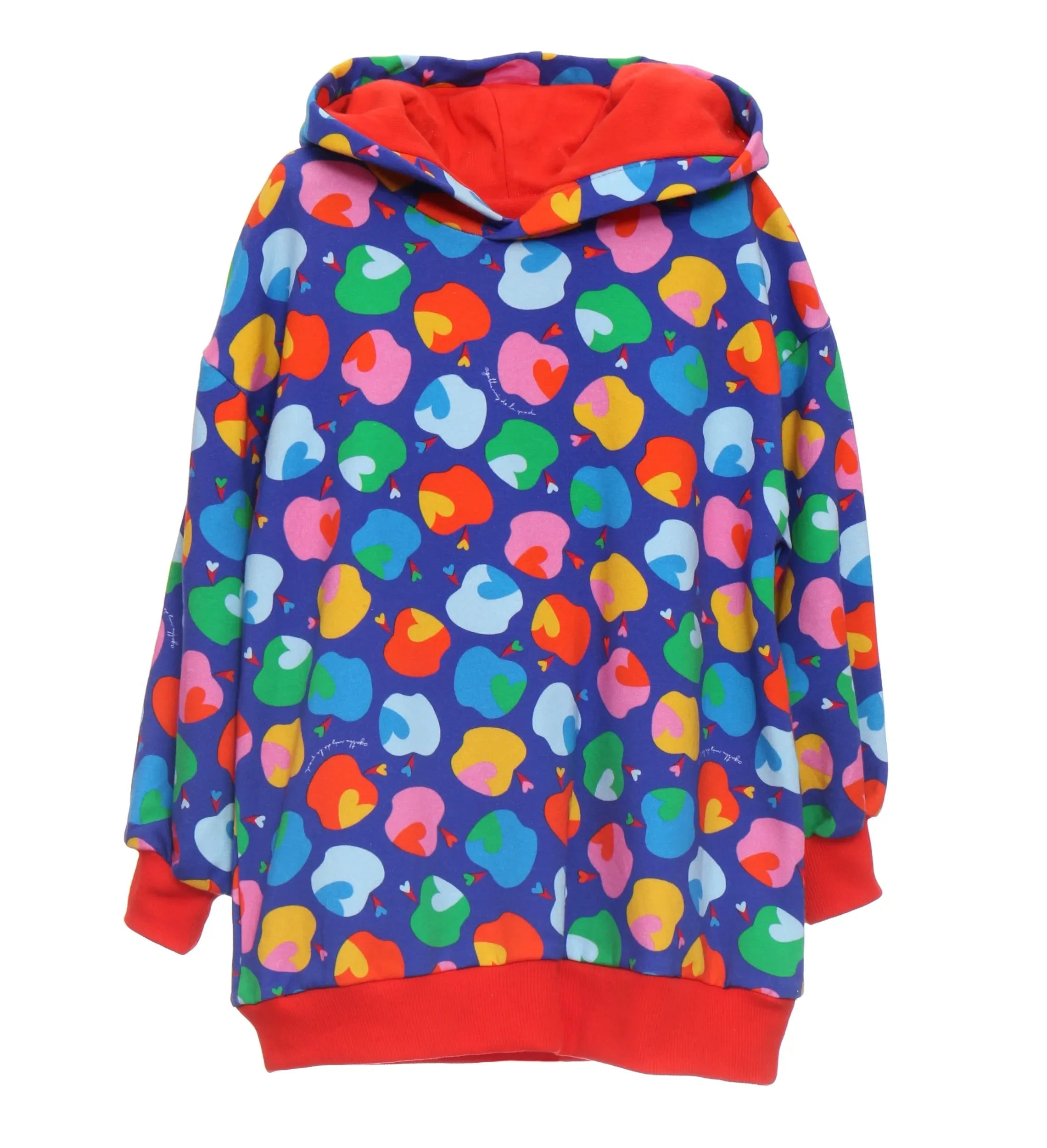 SUDADERA CAPUCHA MANZANAS - Agatha Ruiz de la Prada