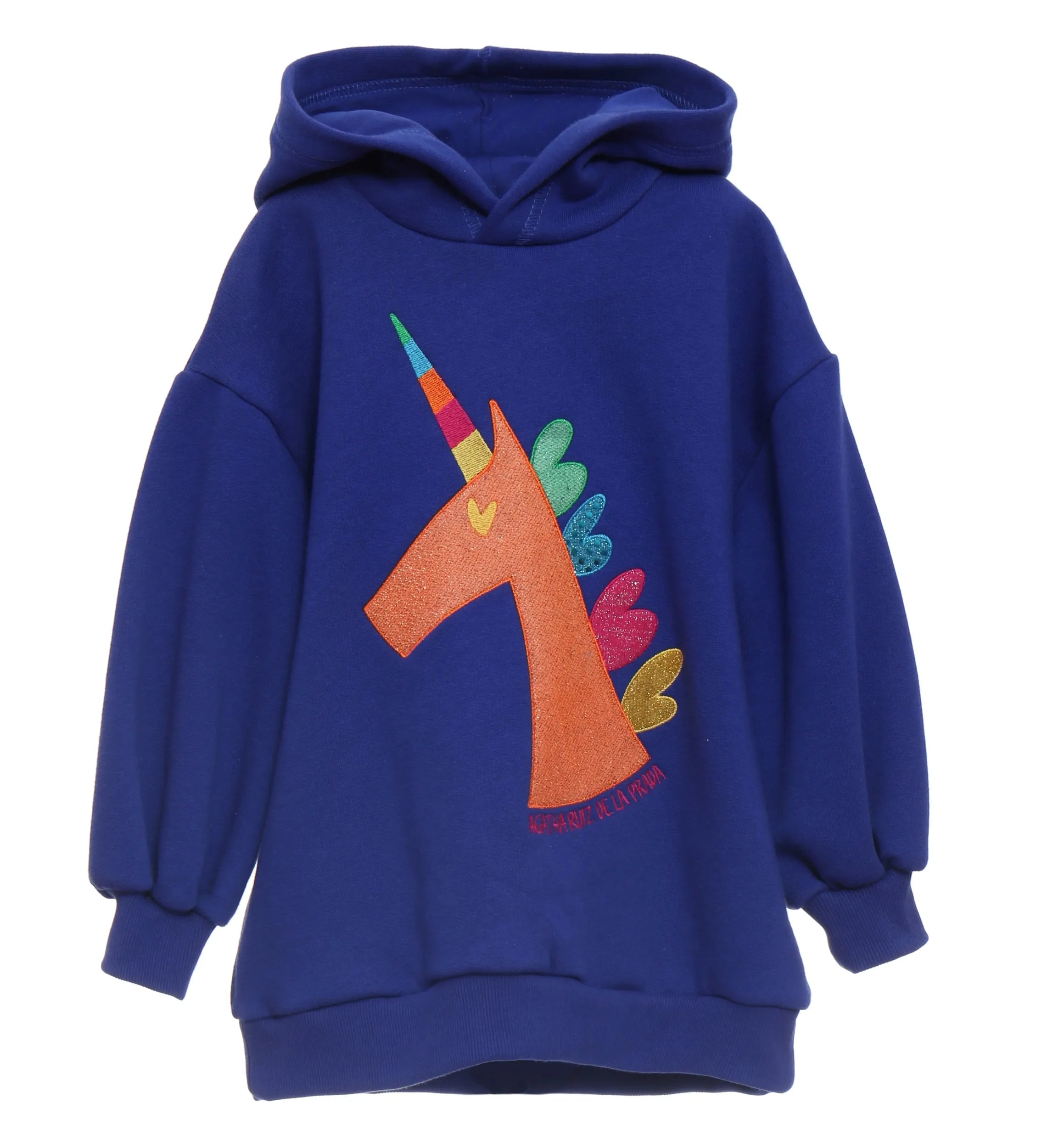 Sweat à capuche licorne