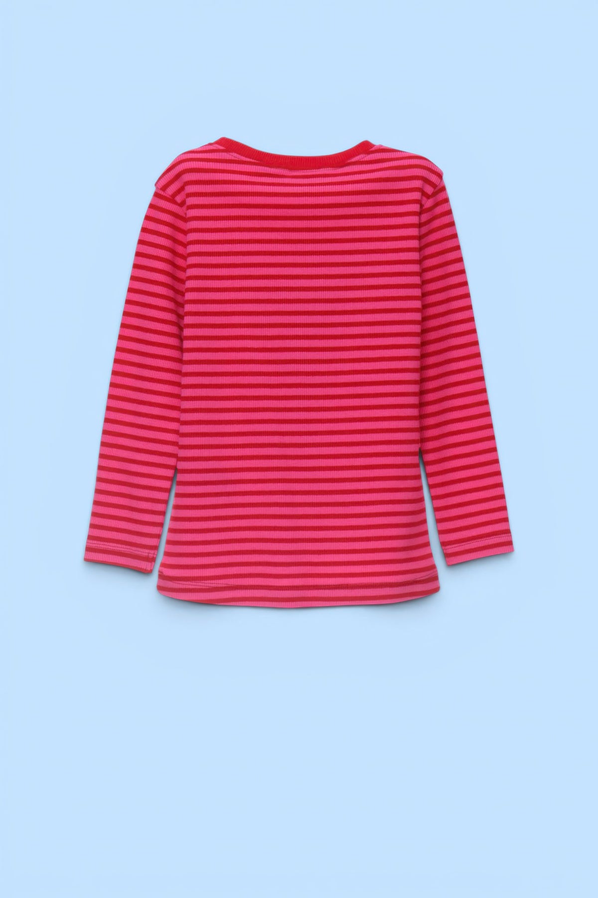 CAMISETA RAYAS FUCSIA NUBE ARCOIRIS