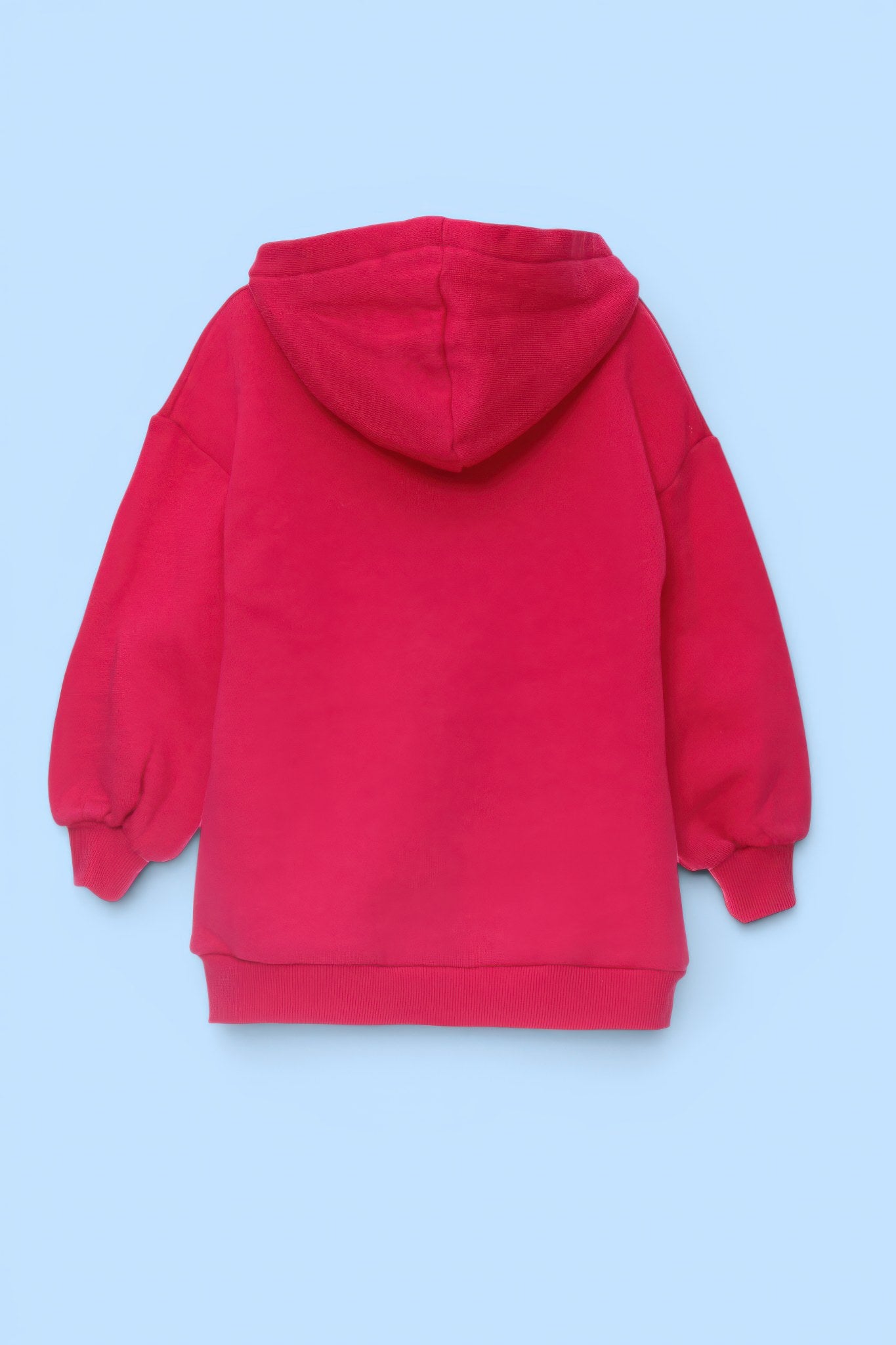 FELPA CON CAPPUCCIO FUCSIA ROBOT