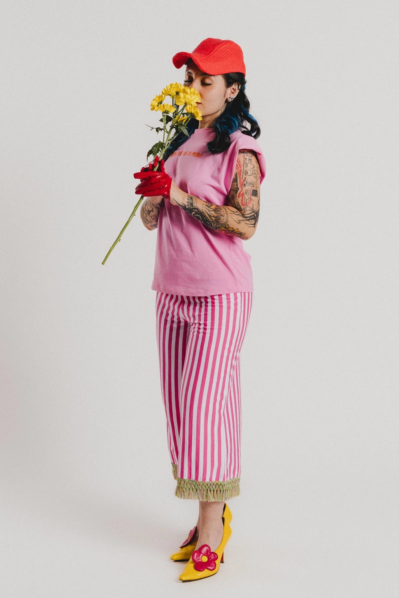 CAMISETA ROSA HOMBRERAS ARP - Agatha Ruiz de la Prada