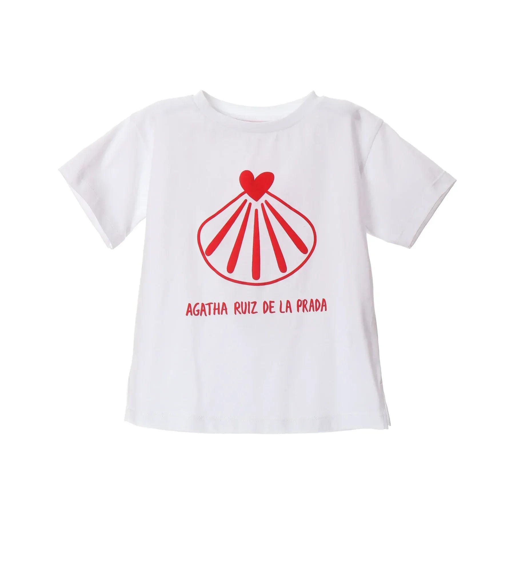 CAMISETA MANGA CORTA CONCHA ROJA - Agatha Ruiz de la Prada
