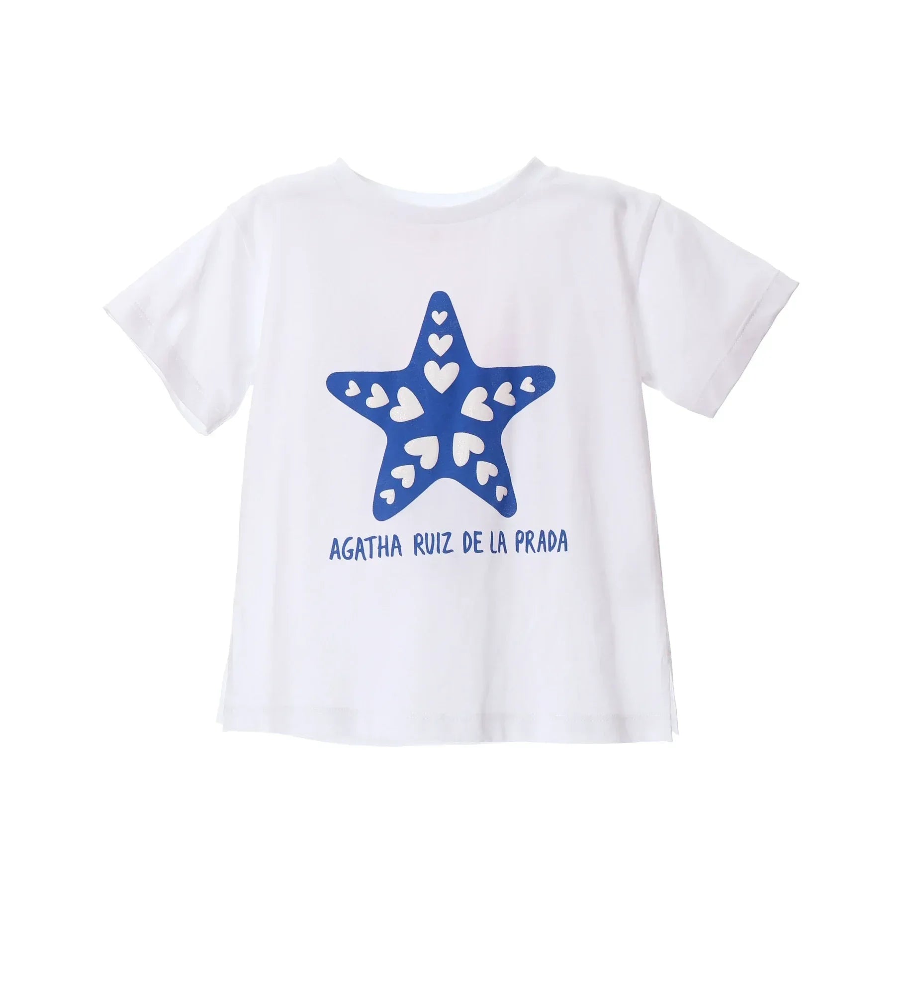 CAMISETA MANGA CORTA ESTRELLA DE MAR AZUL - Agatha Ruiz de la Prada