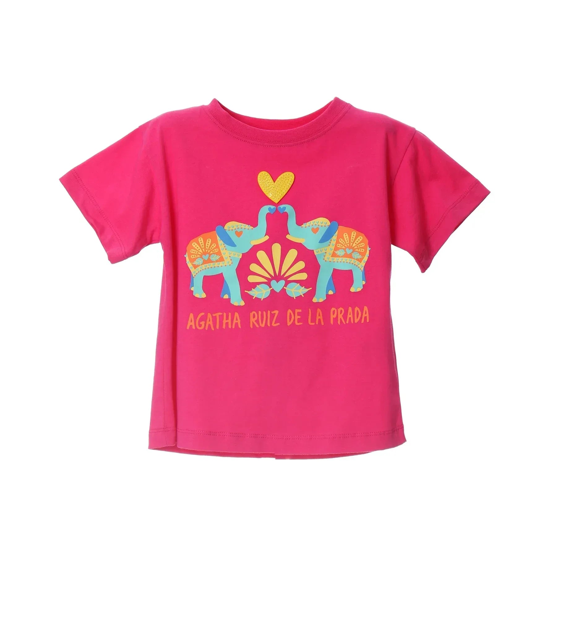 CAMISETA FUCSIA ELEFANTES - Agatha Ruiz de la Prada