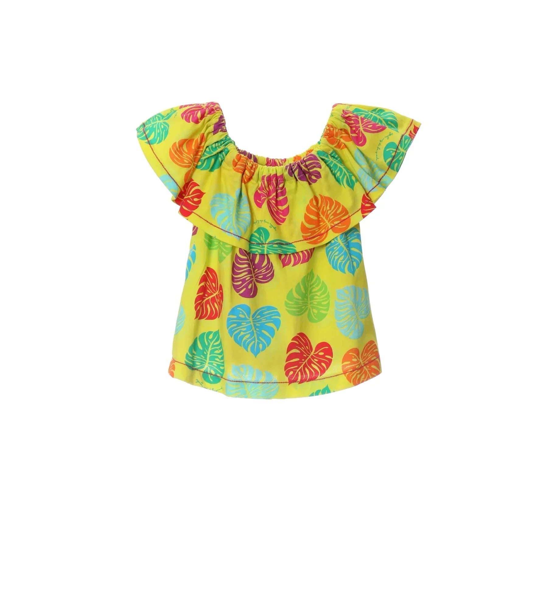 CAMISETA AMARILLA ESTAMPADA NASSAU - Agatha Ruiz de la Prada